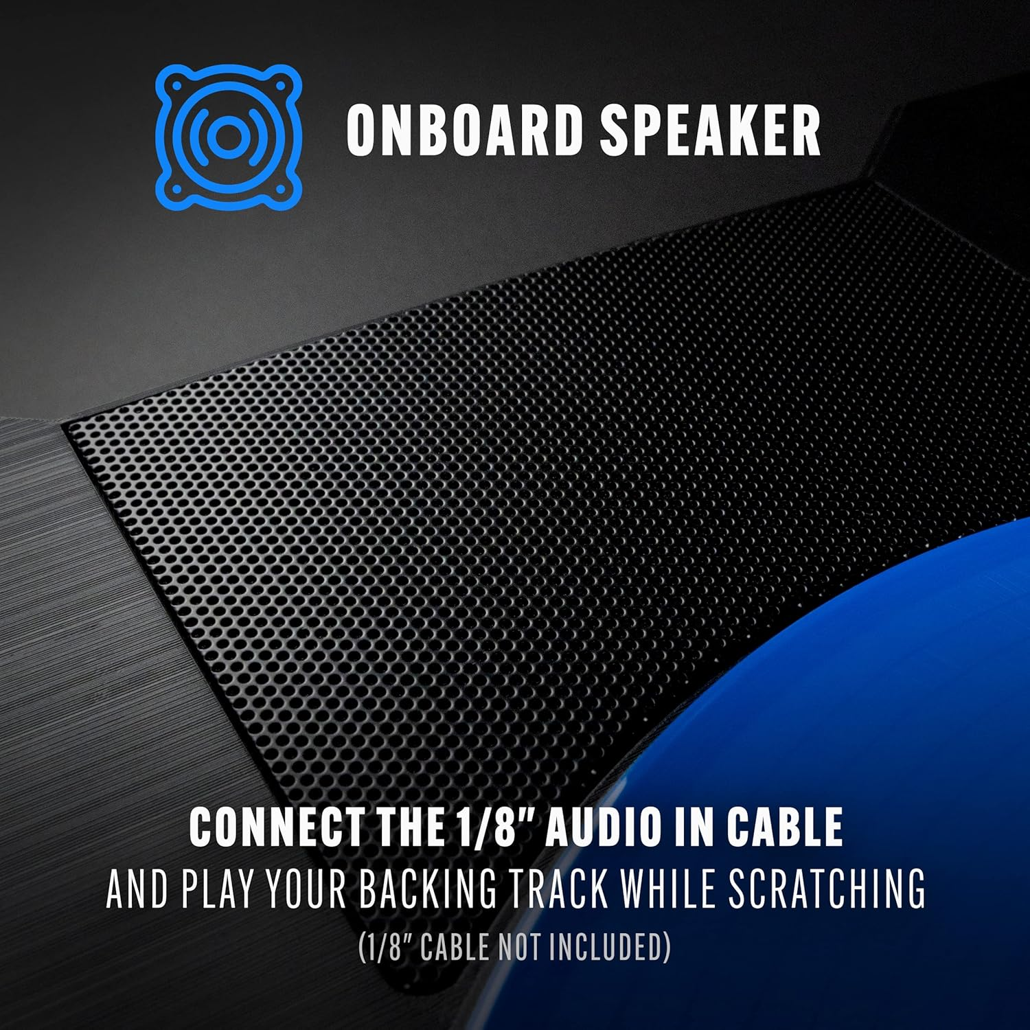 Stanton STX - Portable Scratch DJ Turntable with Innofader Nano Crossfader, Bluetooth, Pitch Slider, USB Recording, Speaker, 2 Rechargeable Batteries image number 2