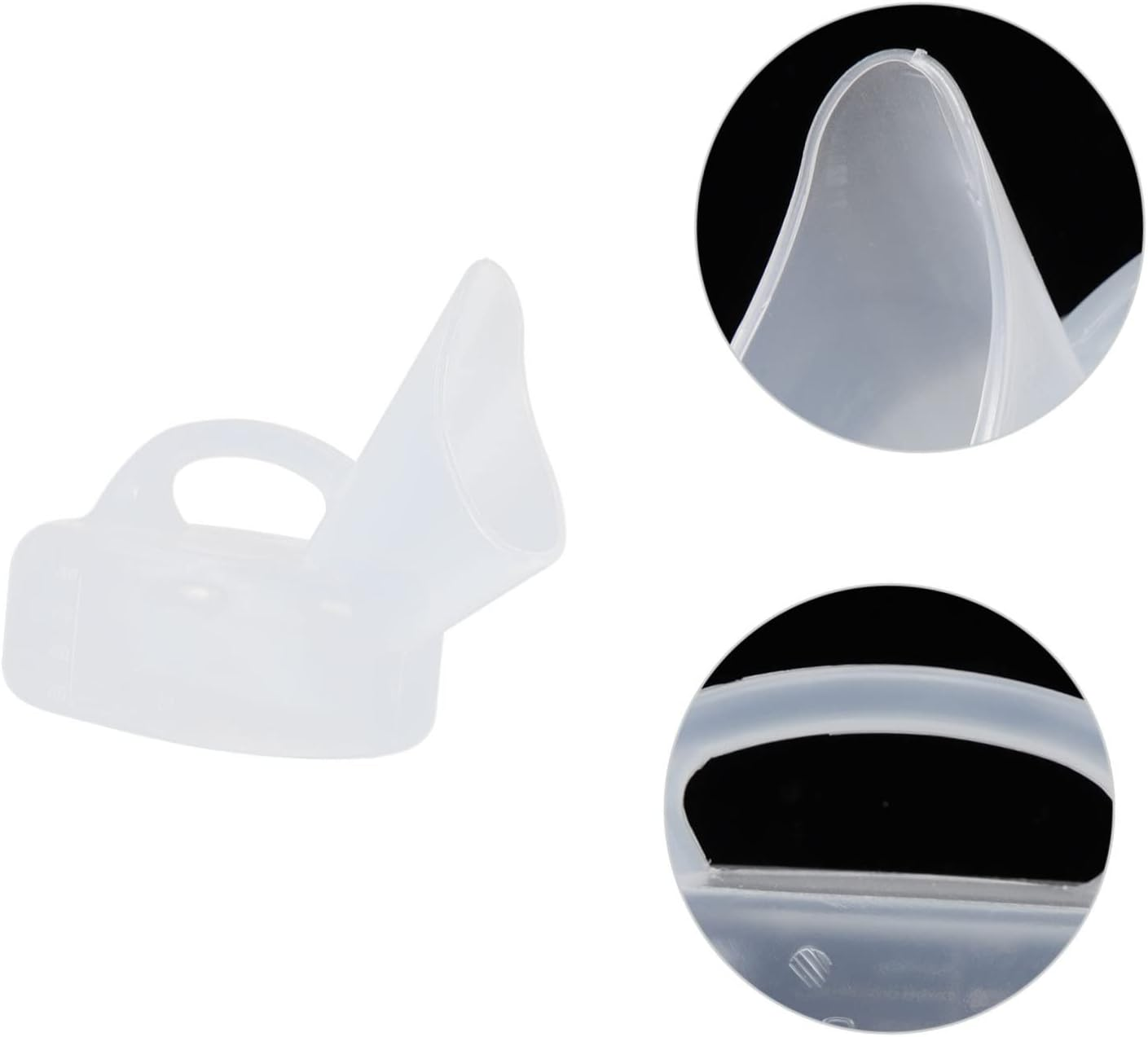 2Pcs Large Capacity Portable Urine Bottle Ergonomic Urinal for Hospital Home Travel Elderly Patients Pee Container image number 1