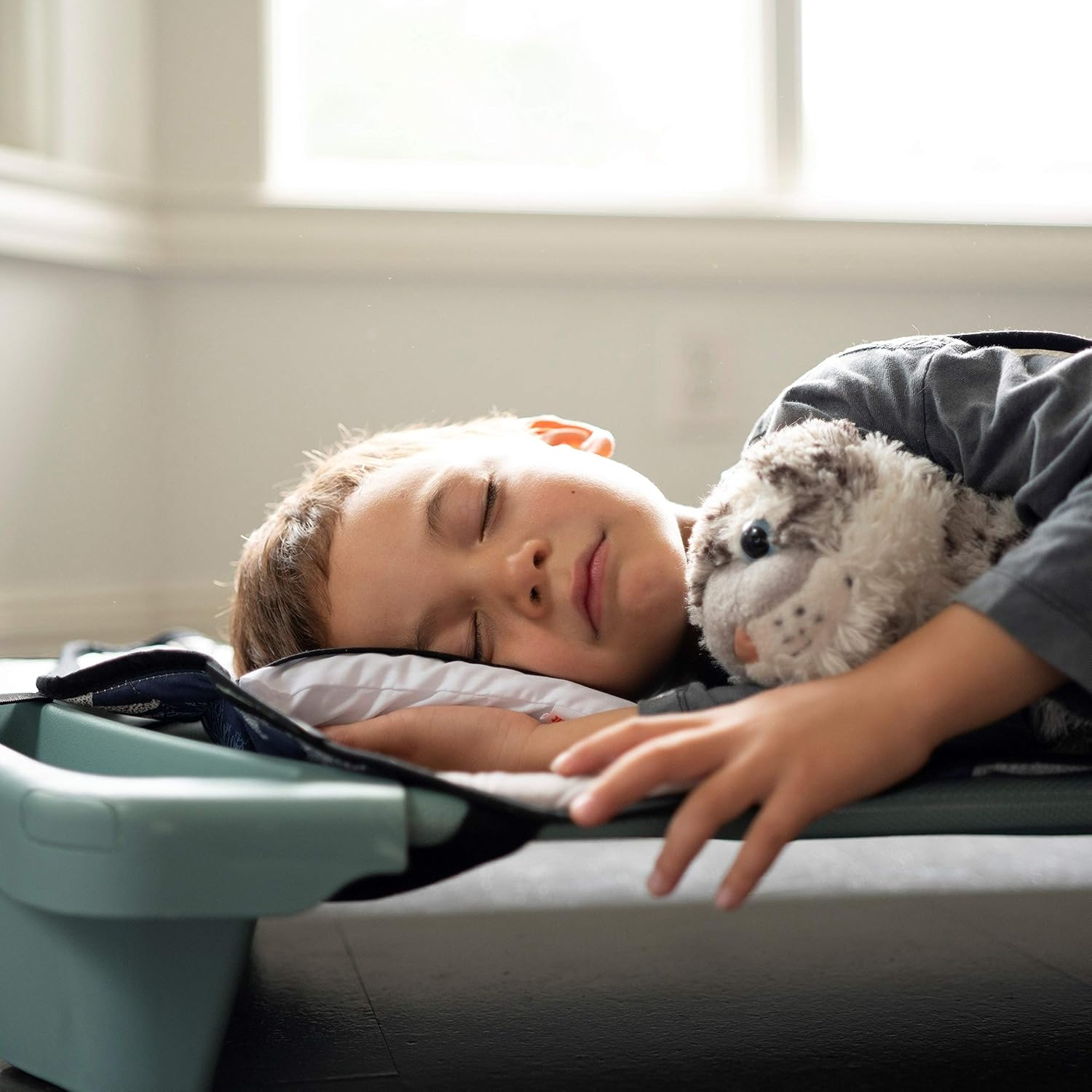 Urban Infant Tot Cot Kids Nap Mat - Toddler Preschool Daycare Bedding Cover with Blanket and Pillow