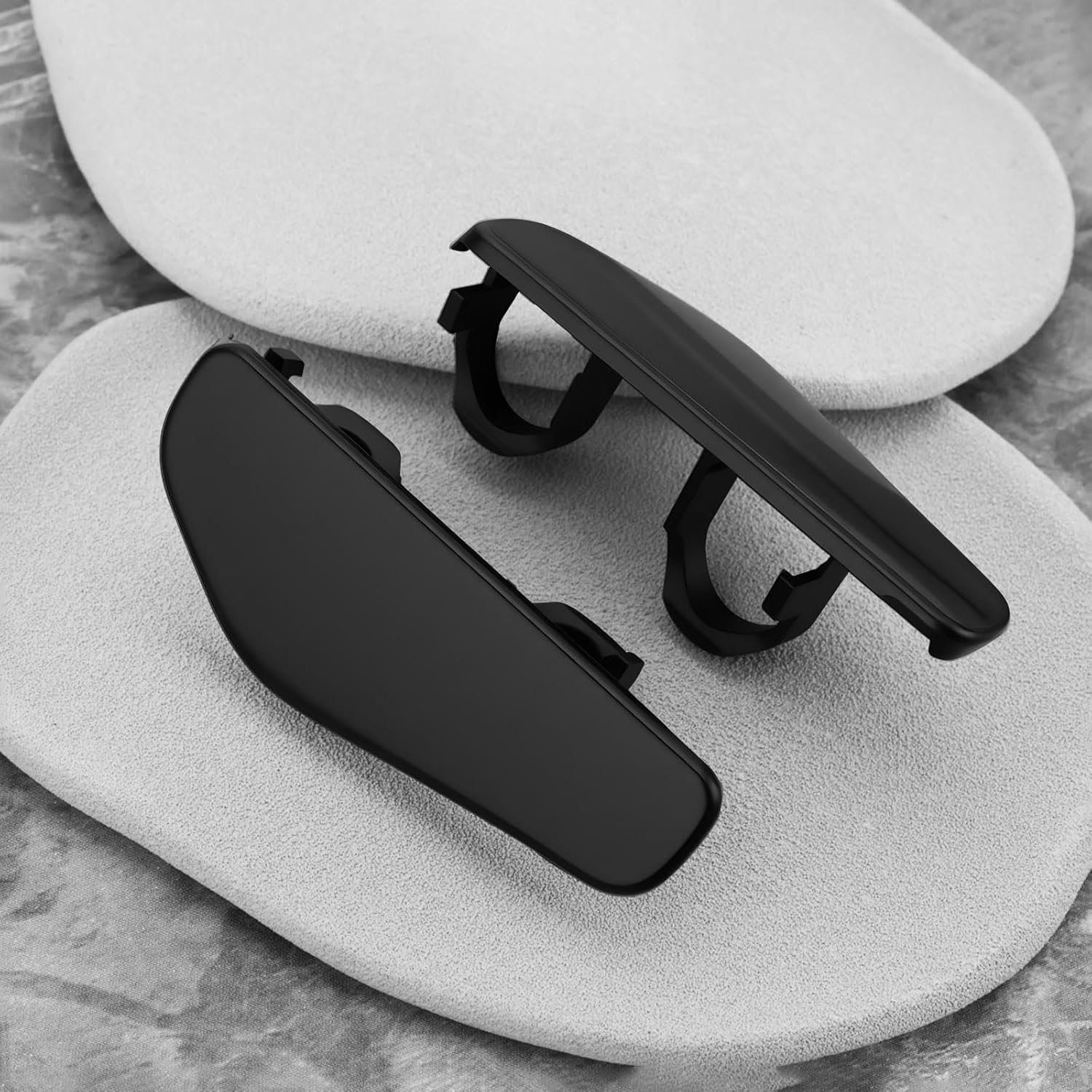 2Pcs Right Left Headlight Washer Cap 61677066847+61677066848 Compatible with BMW 3 Series E46 1997-2005 image number 4