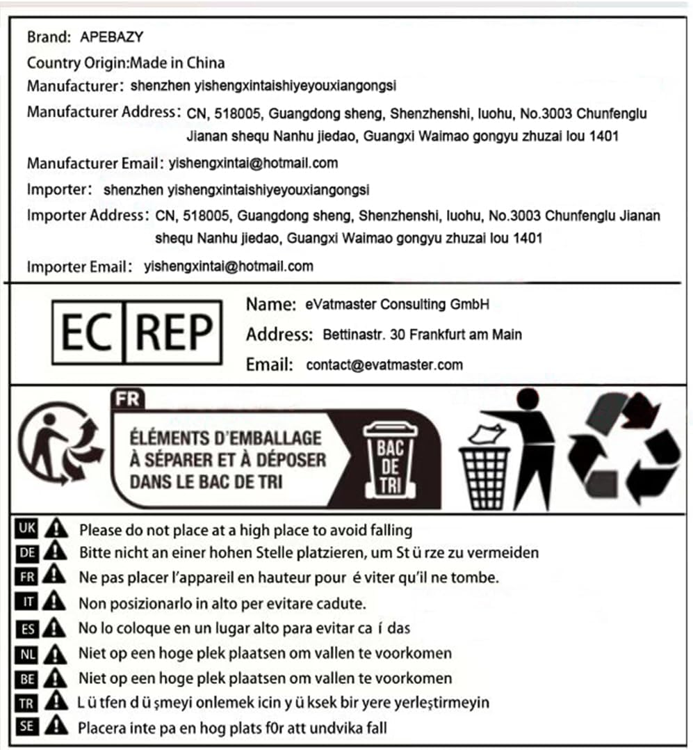 APEBAZY Universal Motorcycle Mirror Oval Chrome Rear View Mirror 10 Mm Motorcycle Side Mirror for Xt 600 Virago 125 535 1100 Vmax 1200 image number 6