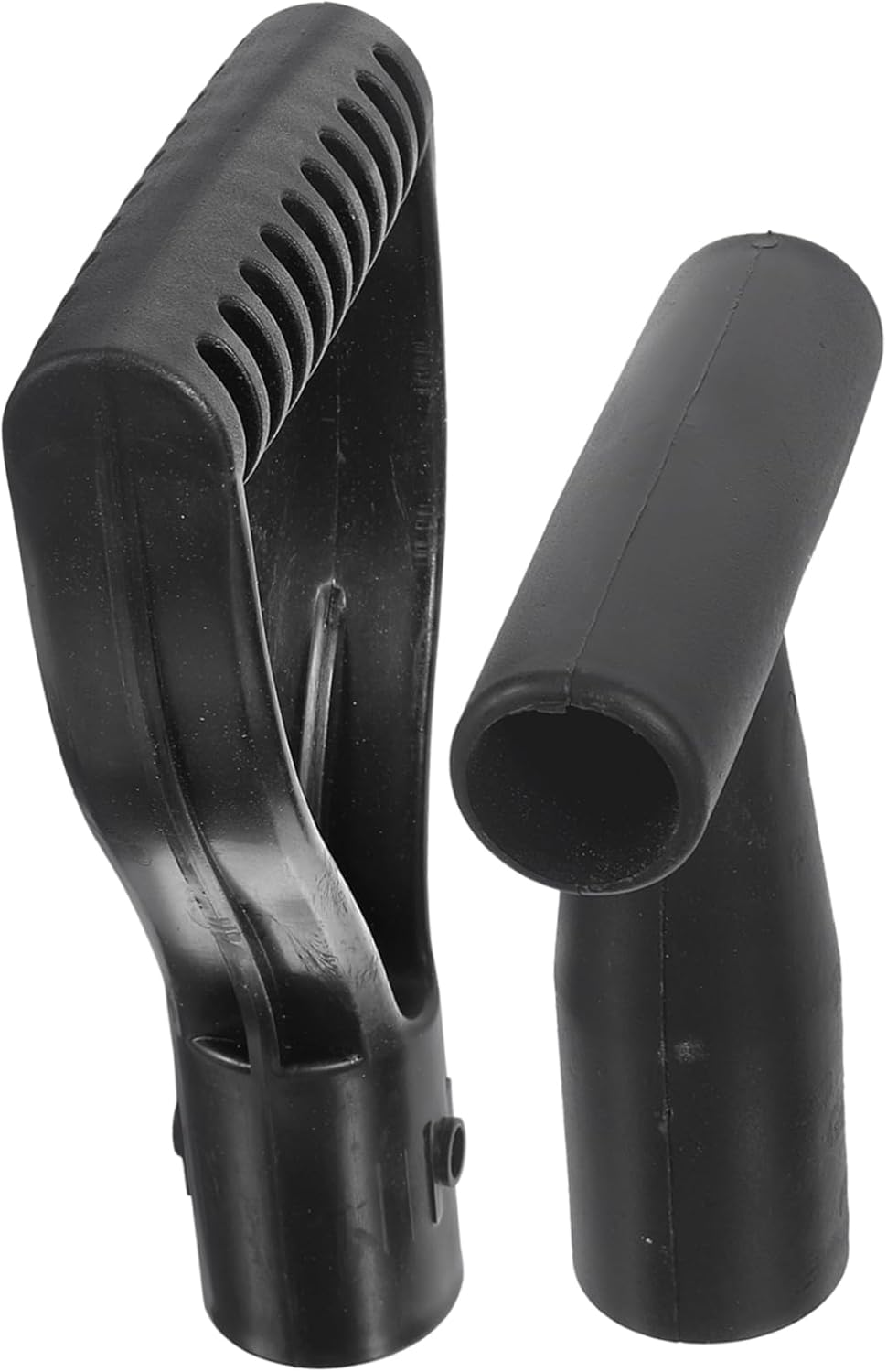 Happyyami 2Pcs Shaped Handle Steel Shovel Spade Replacement Handle for Gardening image number 2