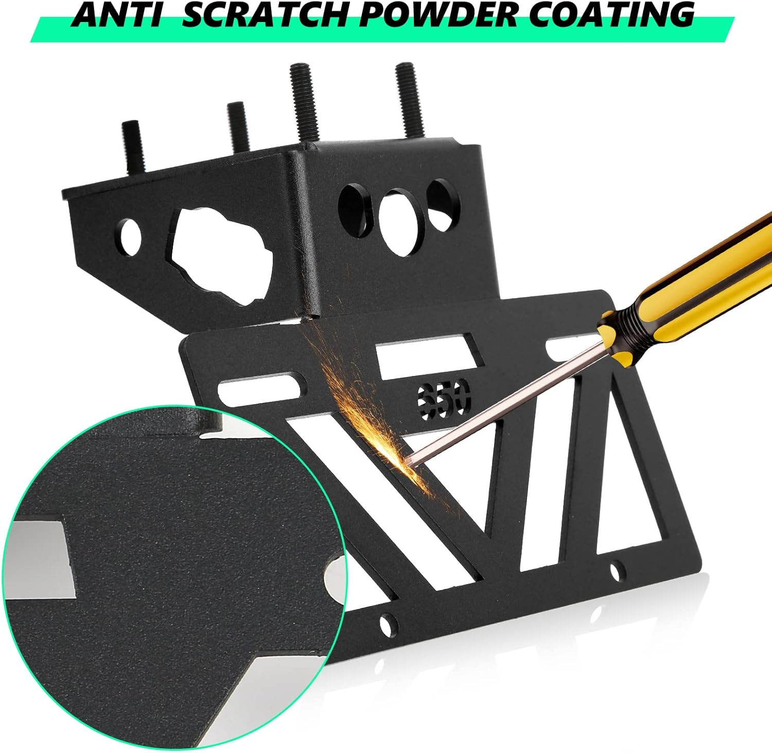 INKUDRI 2025 Ninja 650 Fender Eliminator Z650 Fender Eliminator 2024 Ninja 650 Tail Tidy Ninja 650 License Plate Bracket Holder Z650 EX650 ABS 2017 2018 2019 2020 2021 2022 2023 2024 2025 image number 2