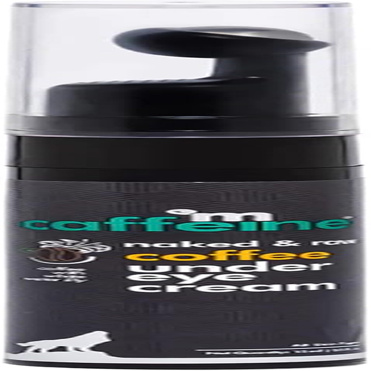 Mcaffeine Coffee under Eye Cream for Dark Circles for Women & Men | Reduction in Dark Circles, Reduces Puffiness & Fine Lines | Easy Application with Cooling Massage Roller | 15Ml image number 2