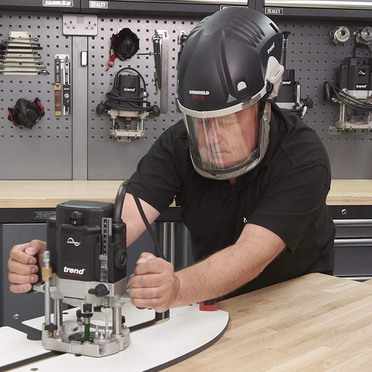 Trend Enterprises Trend Airshield Pro Replacement Visor for Eye Protection, WP-AIR/P/07 image number 3