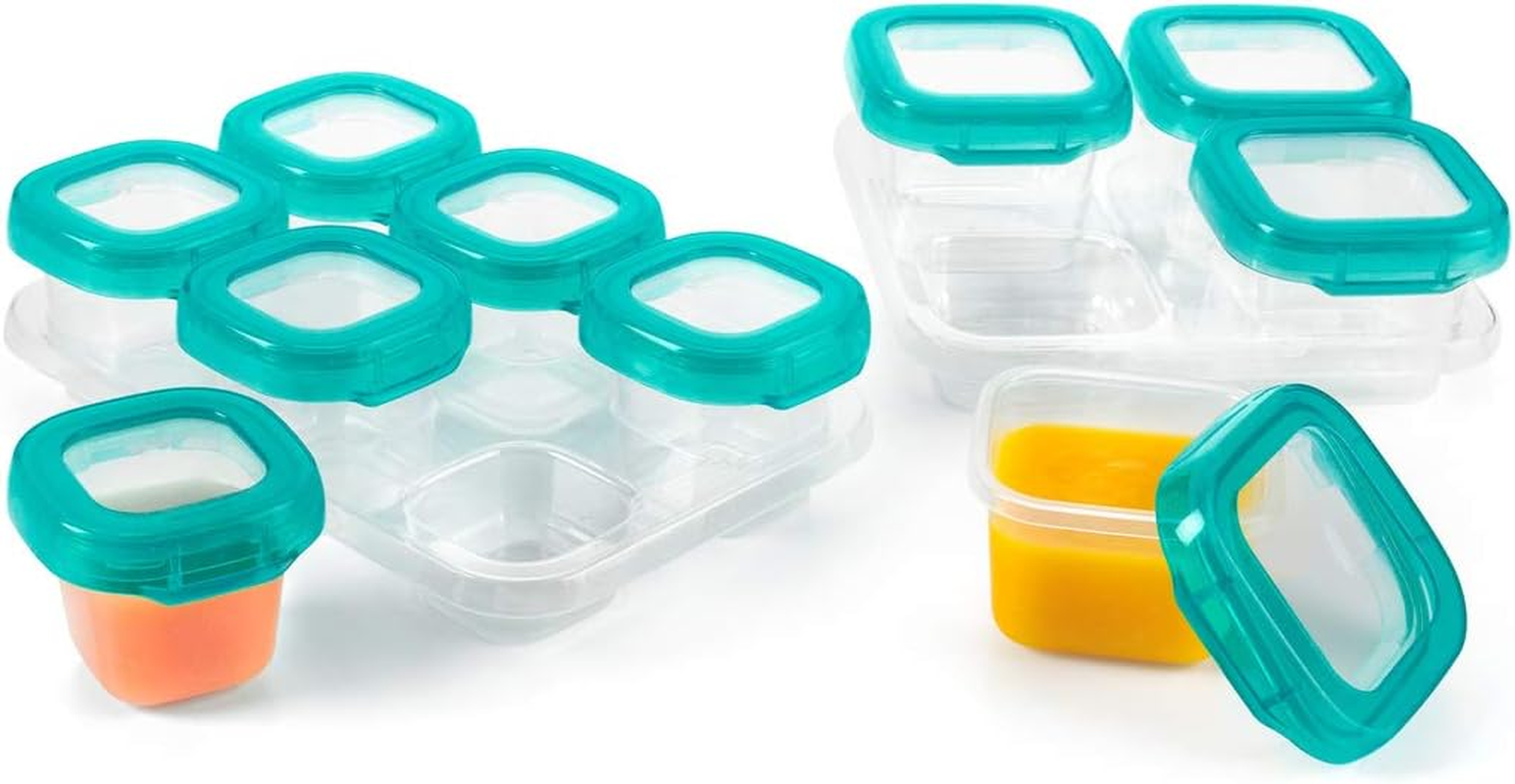 OXO Tot 12-Piece Baby Blocks Set, Teal image number 2