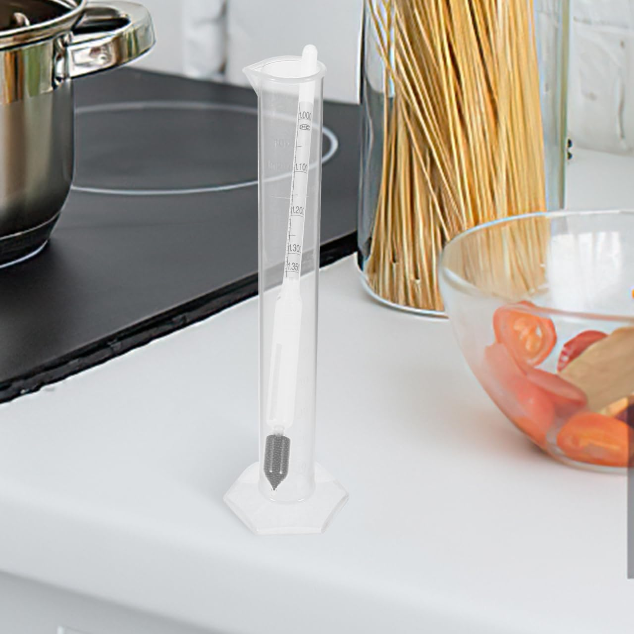 Mobestech Hydrometer -HOL Meter Kit: Hydrometer -HOL Tester -HOL Hydrometer for Li- Proofing Distilling 0-35+ image number 2