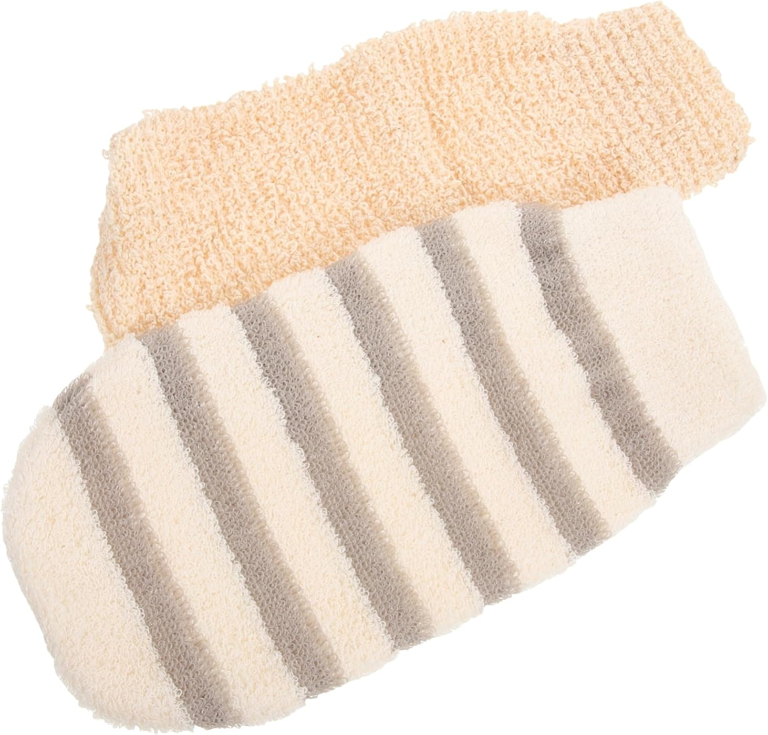 FOYTOKI 2Pcs Body Exfoliator Gloves Body Exfoliator Mittens Household Body Scrubber Supplies image number 6