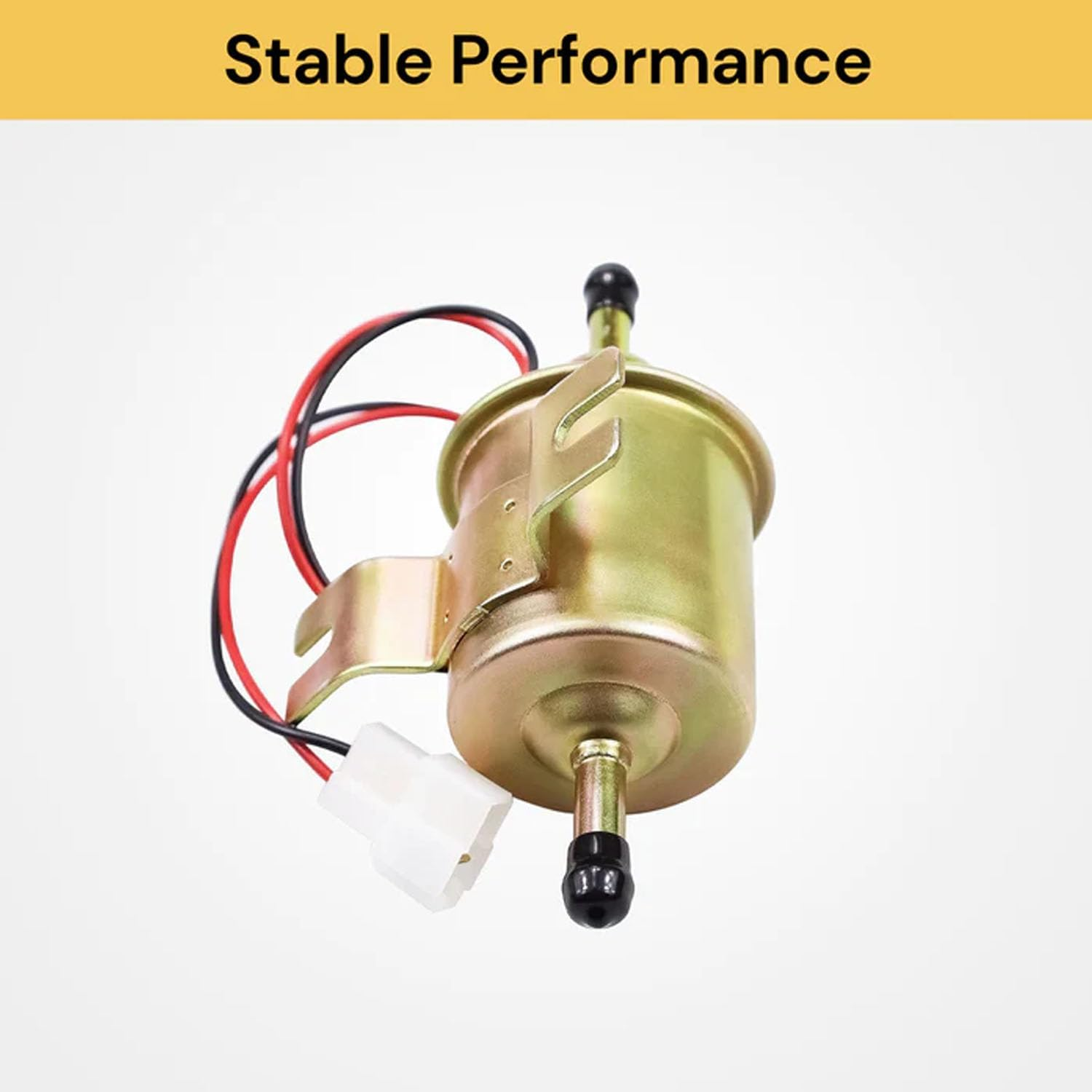 Universal Electric Fuel Pump, 12V Electric Transfer Universal Low-Pressure with Fuel Filter, HEP02A, Fuel Line Replacement for Carburetor Lawn Mower Gas Diesel Fuel Transfer Pump image number 3