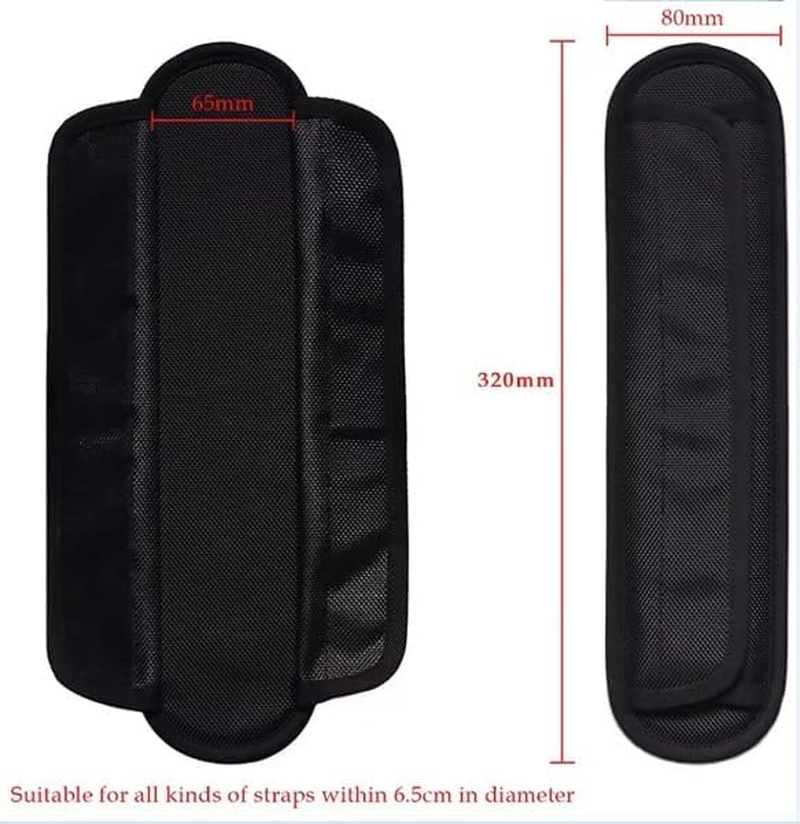 1Pcs Thick Cushioned Shoulder Pads Anti-Slip Design and Breathable Mesh Pads for Shoulder Strap,Soft and Comfortable Detachable Vest Shoulder Pad Guitar image number 6