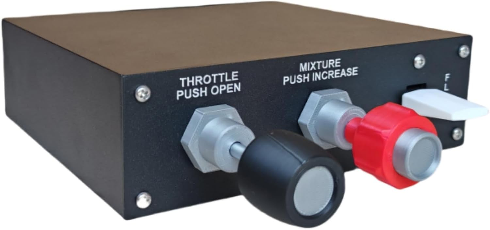 Meza Sim-Throttle Mixture Flaps (TMF) Controller for Flight Simulator MSFS2020, X-Plane,Fsx,Prepar3D image number 2