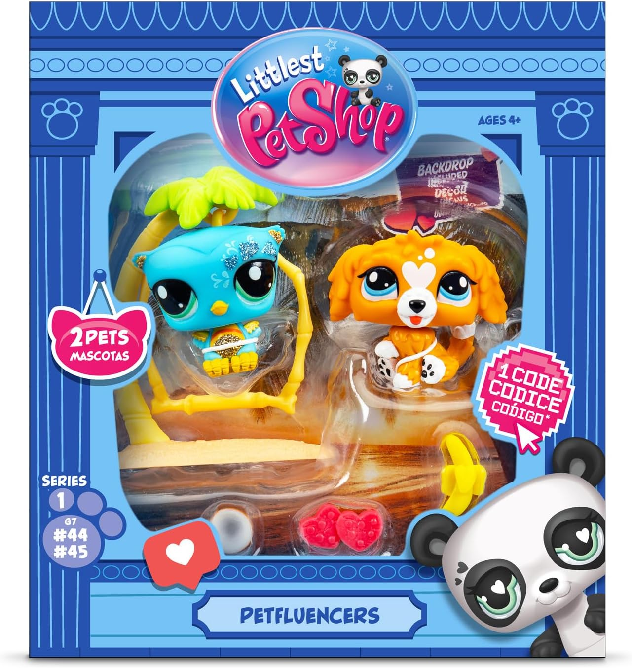 Littlest Pet Shop- Petfluencer Pairs Asst Series 1 image number 4