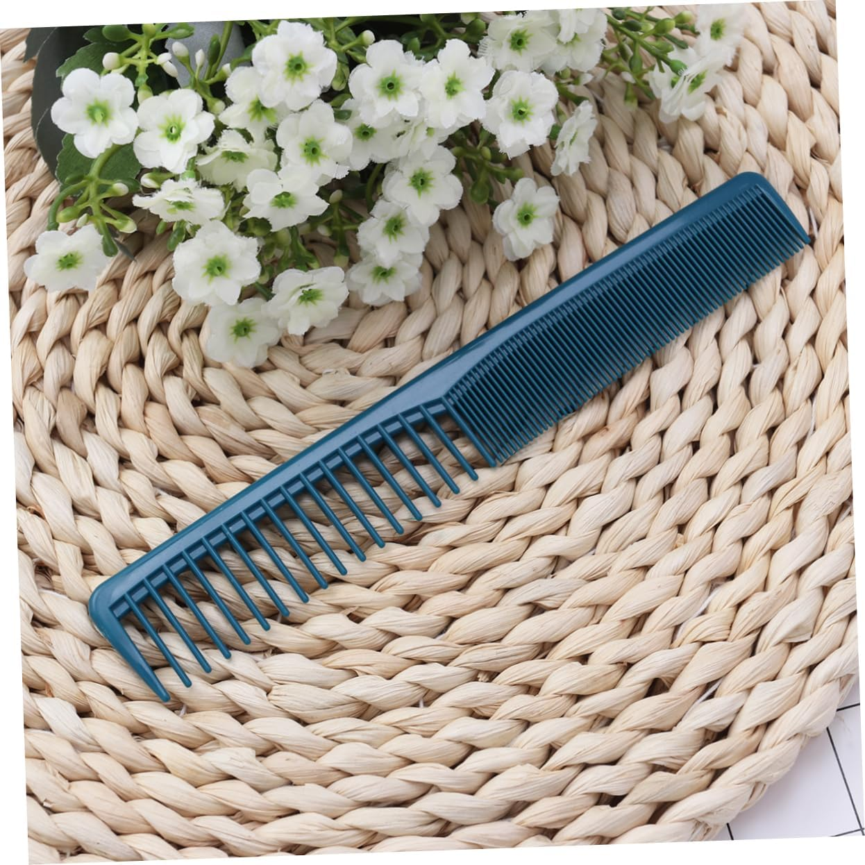 Garneck Professional Hair Cutting Comb, Blue, Made of ABS Antistatic for Thick and Curly Hair, Hairdressers and Salon Stylists image number 1