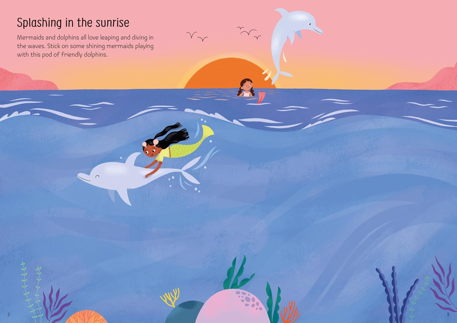 Sparkly Mermaids Sticker Book image number 5