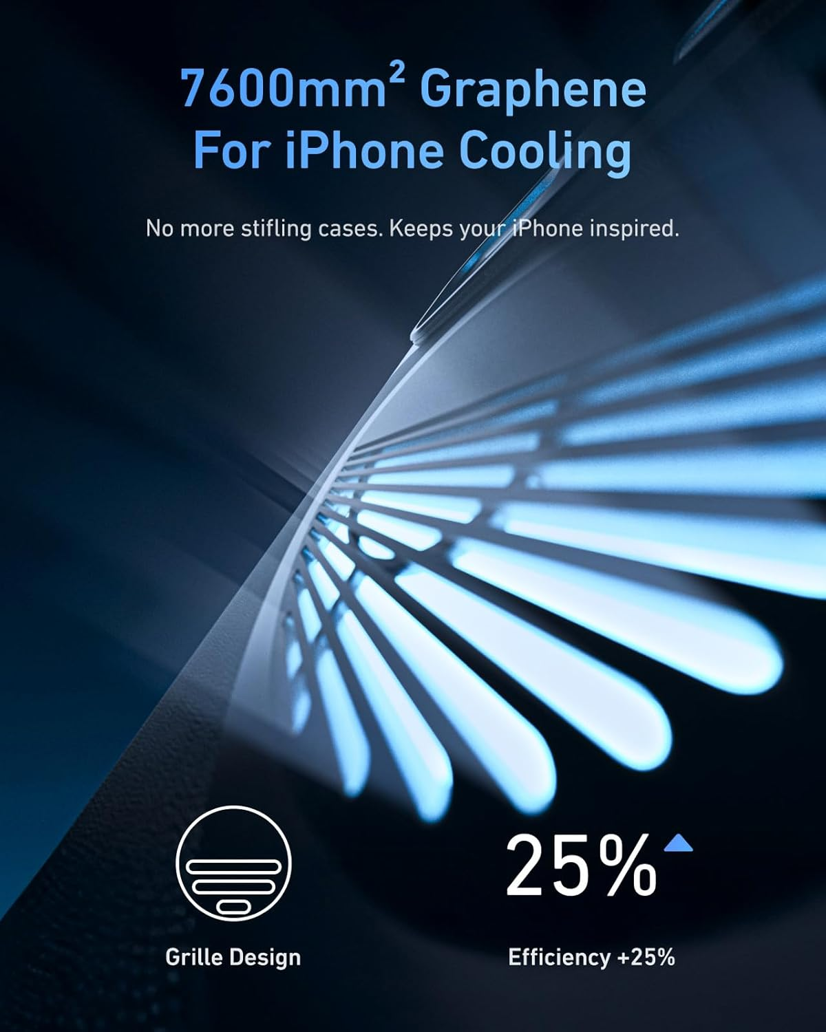 TELESIN Master Grip Kit for Iphone 17 Pro, Magnetic Phone Camera Grip with C03 Selfie Light+ UV Filters, Creator Kit Built-In 3200Mah Battery Wireless Charging - Cooling Graphene Case image number 6