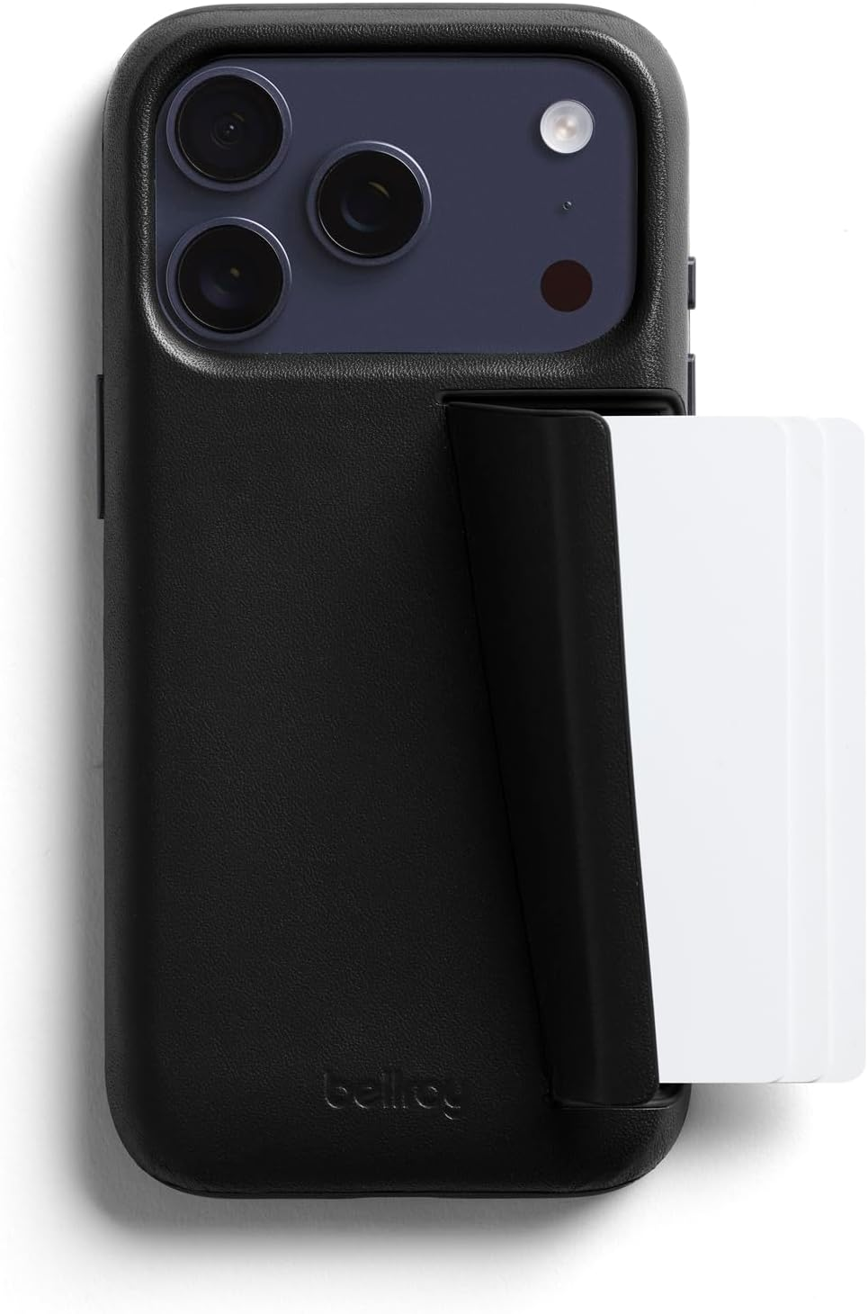 Bellroy Phone Case &ndash; 3 Card for Iphone 17 Pro (Leather Iphone Case, Phone Wallet) - Rust