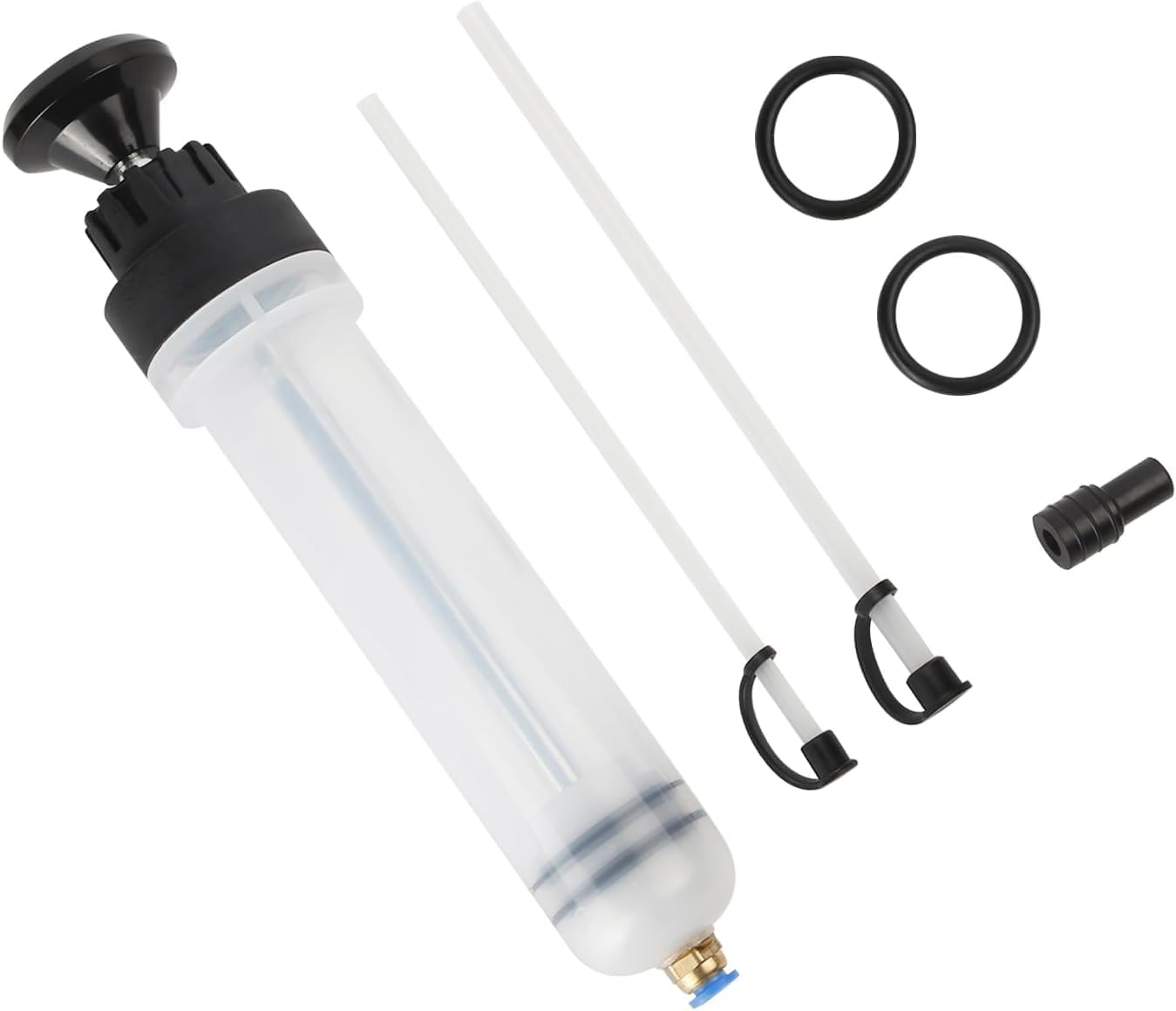 WADY 200Cc Fluid Extractor Pump,Automotive Fluid Extractor Pump,Oil Extractor/Oil Syringe Fluid Transfer Pump with Hose, Manual Fuel Suction & Filler, Fluid Oil Change Evacuator image number 3