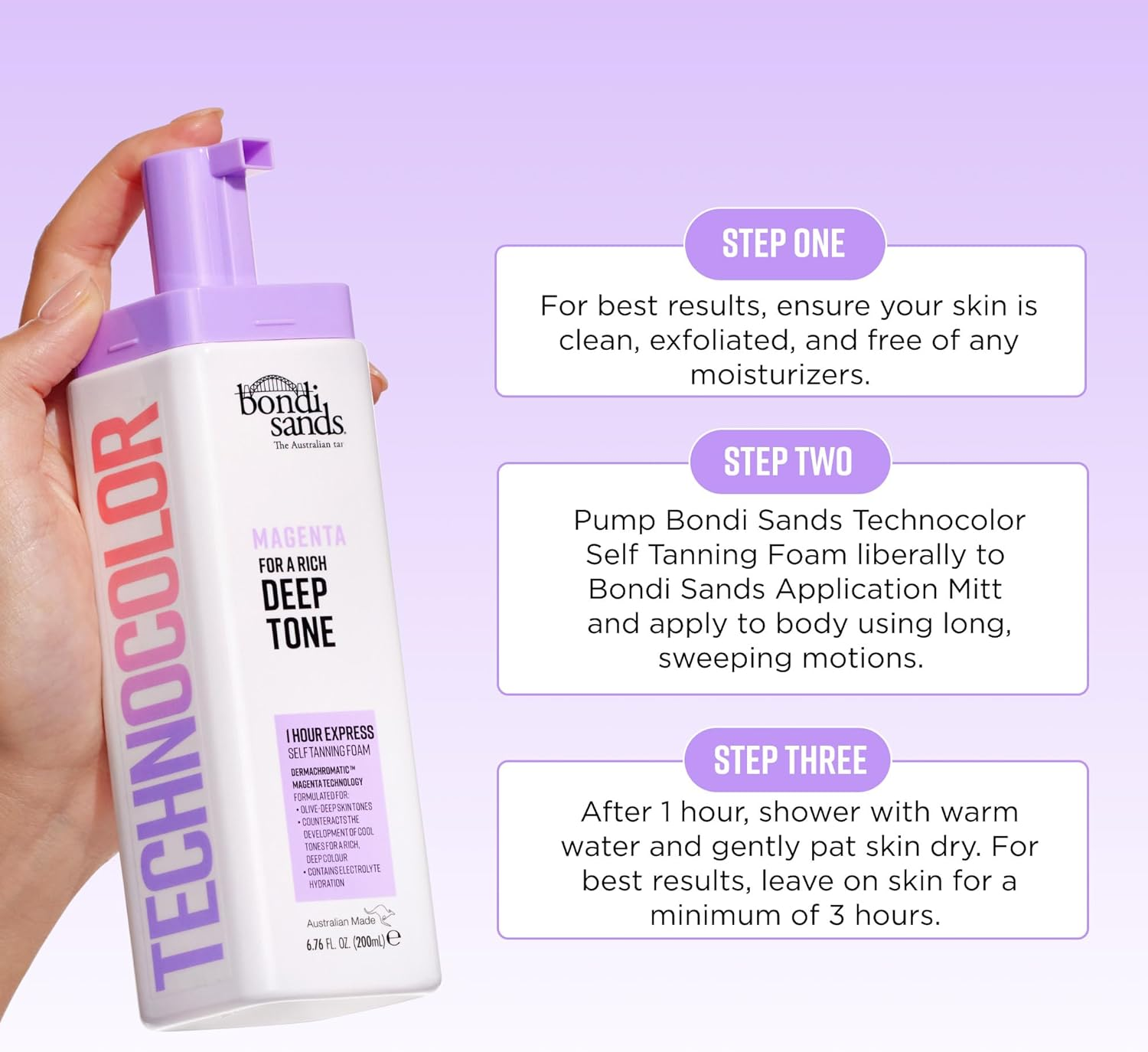 Bondi Sands Deep Rich Tone 03 Technocolor, 199 Ml