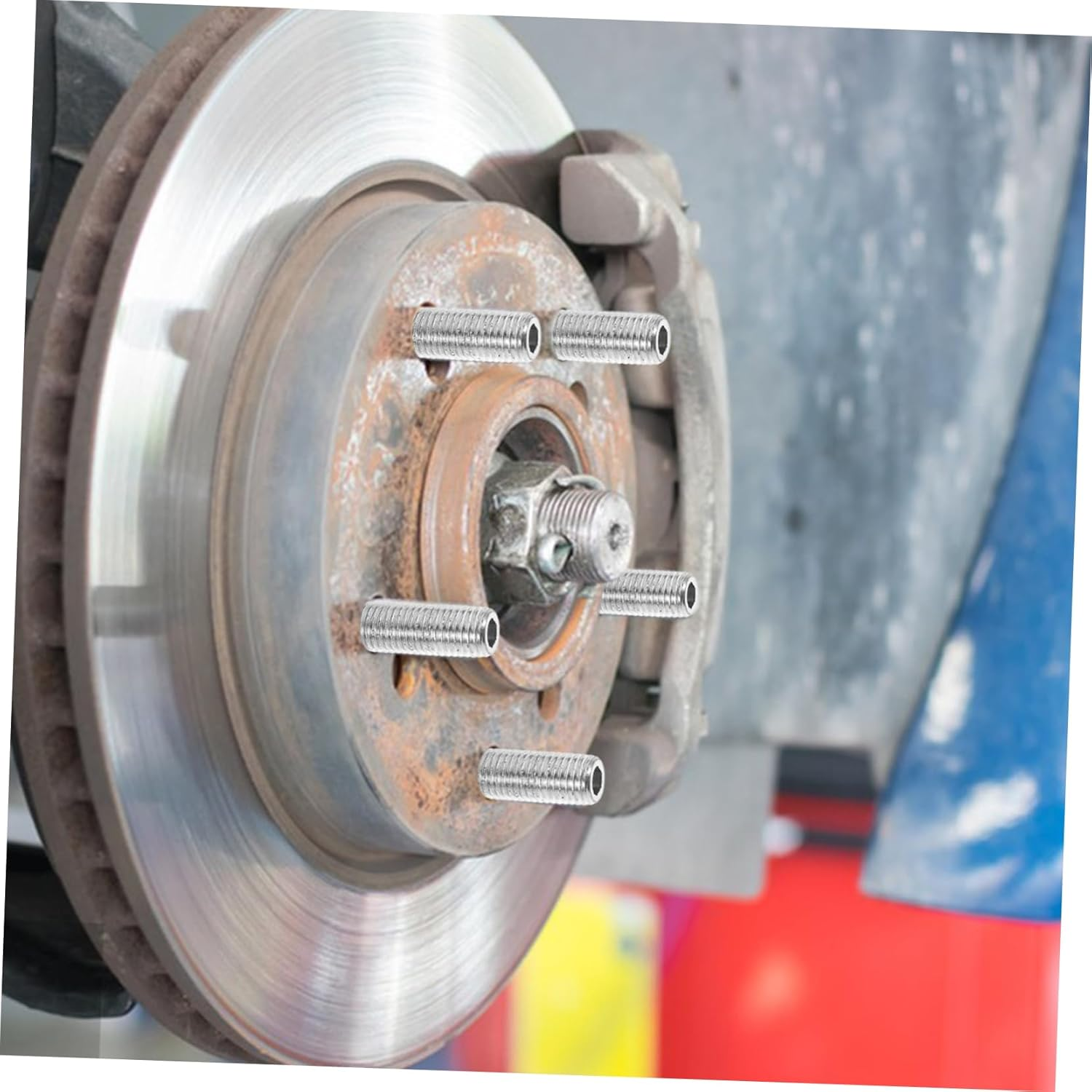 Metal Wheel Hub Replacement Kit for Automotive Wheel Compatibility Easy Installation Enhanced Vehicle Stability Safety Unique Design for Car Enthusiasts