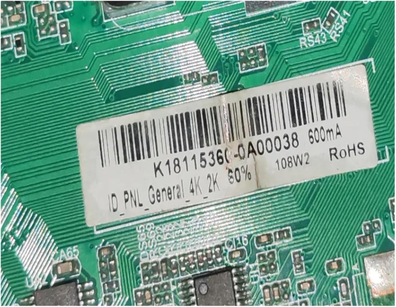 TP.MT5522S.PC822 Wifi Network TV Motherboard Send Together with Remote Control, Adjustable Screen Parameter Partition(2Tno SD NO CI)