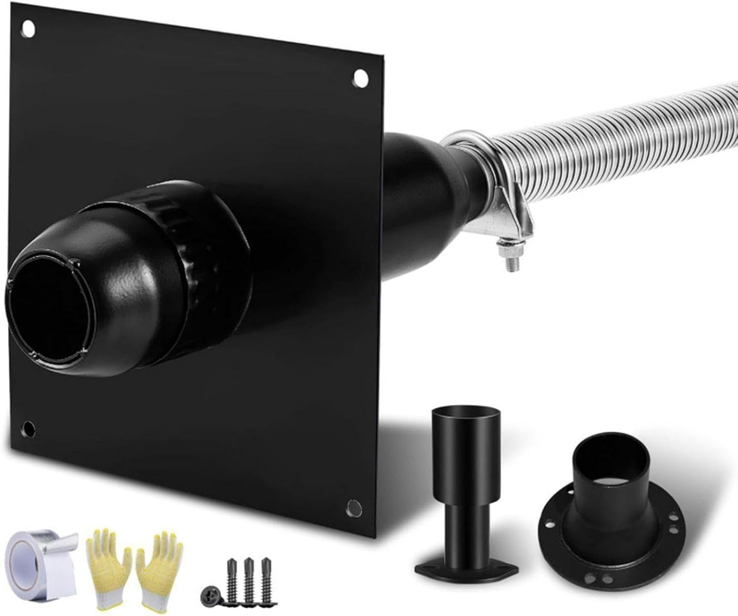 STARTIST Generator Exhaust Extension Kit Stainless Steel Easy Installation Replace Safely Vent Exhaust Wear Resistant Sturdy Practical image number 4