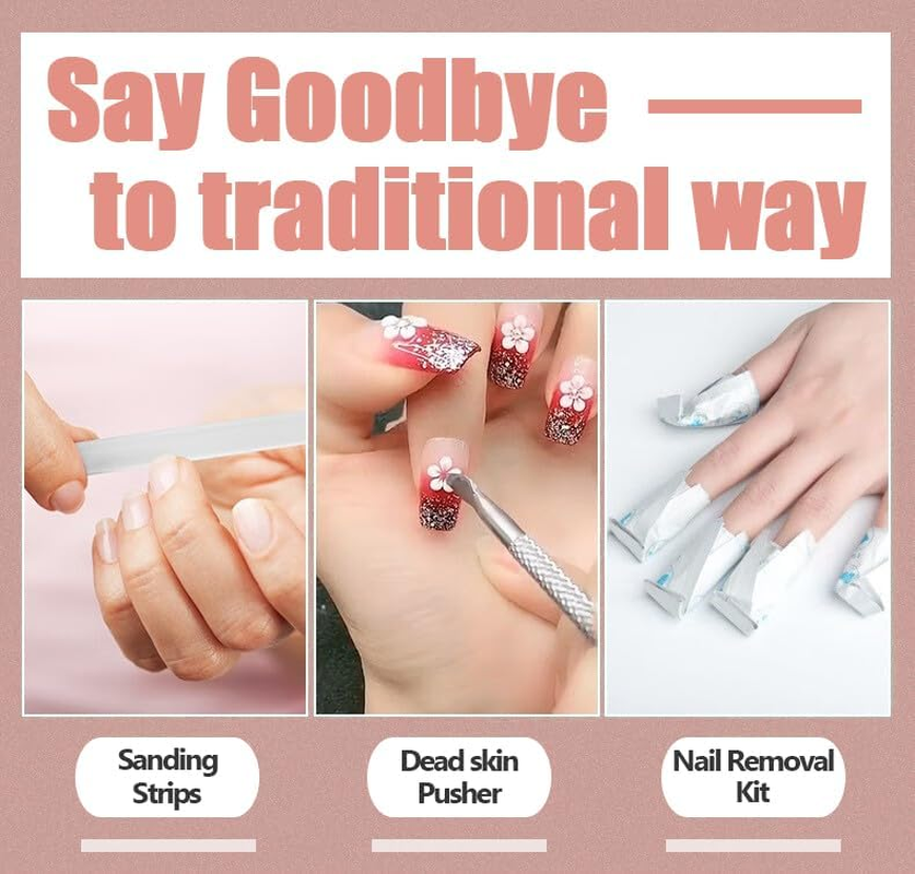 Bestgle 4 Pcs Nail Drill Bits, Nail Drill Bit Set 3/32'' Shank Taper Nail Drill Carbide Tungsten Flat Top Nail Bits Super Long Nail Drill Bit Nails Manicure Kit Safety Bits for Nail Drills, F C M XF Grit image number 5