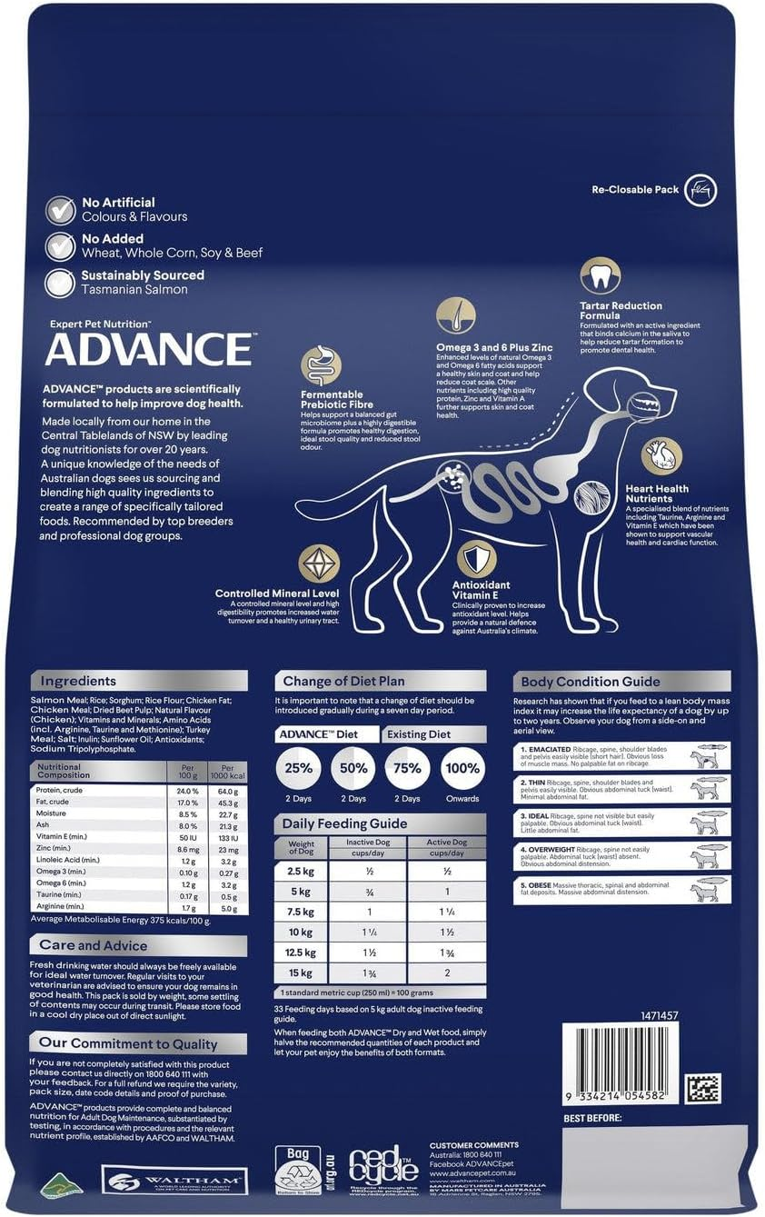 ADVANCE DOG DRY ADULT DOG OODLES SMALL 2.5KG (414061) image number 5