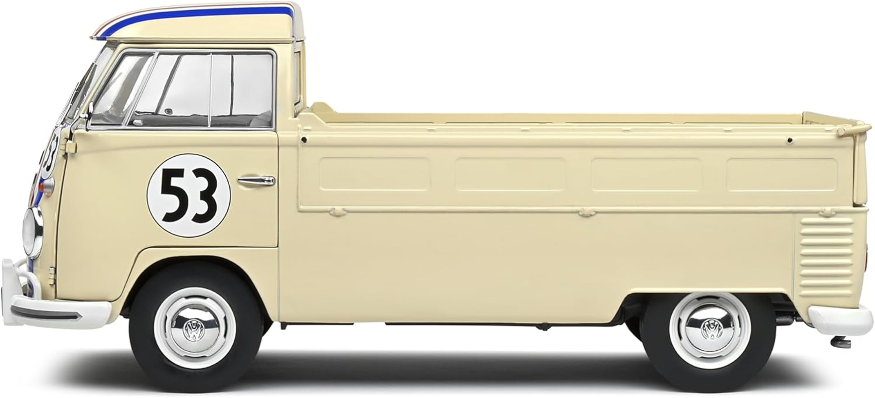 Solido 1:18 Volkswagen T1 Pick up Racer 53 Beige 1950 image number 3
