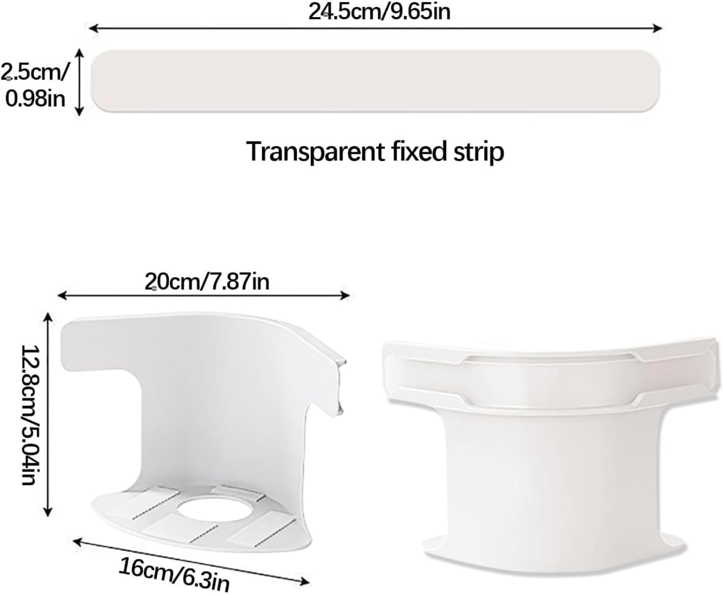 4 Pack Bed Sheet Holder Straps - Heavy Duty Mattress Fasteners with Locking Strips, Secure Fitted Sheets & Protectors (White) image number 2