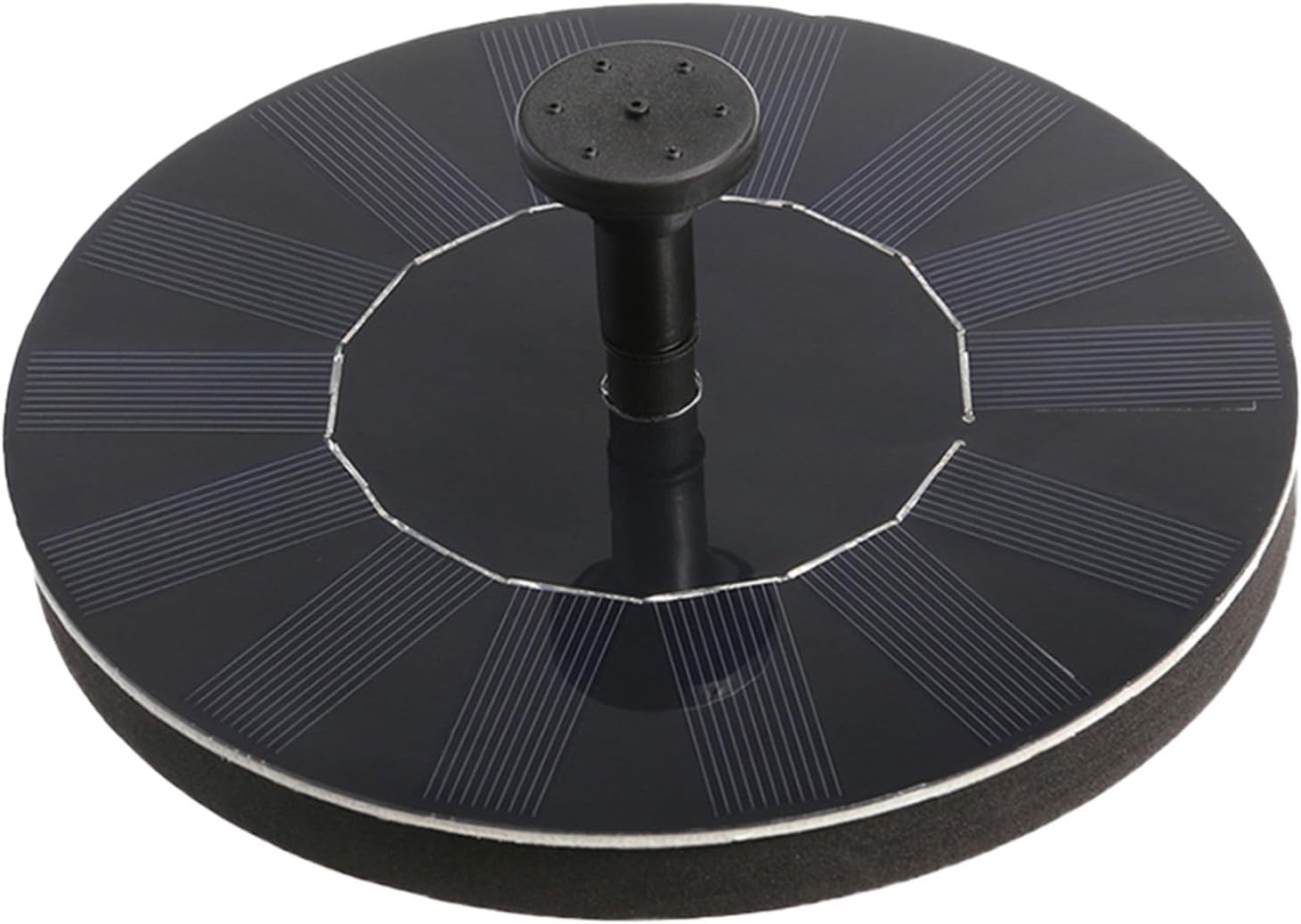 Solar Water Fountain Solar Fountain Outdoor Small Pond Abs Black image number 4