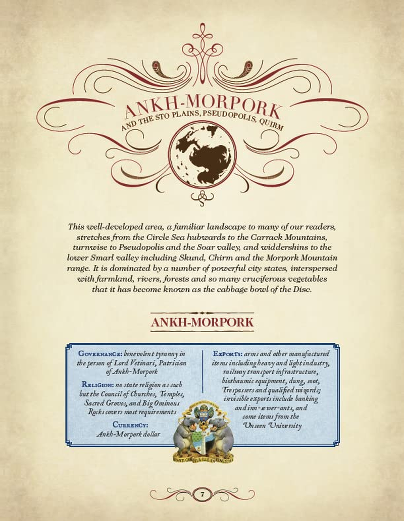 The Discworld Atlas: a Beautiful, Fully Illustrated Guide to Sir Terry Pratchett'S Extraordinary and Magical Creation: the Discworld. image number 5