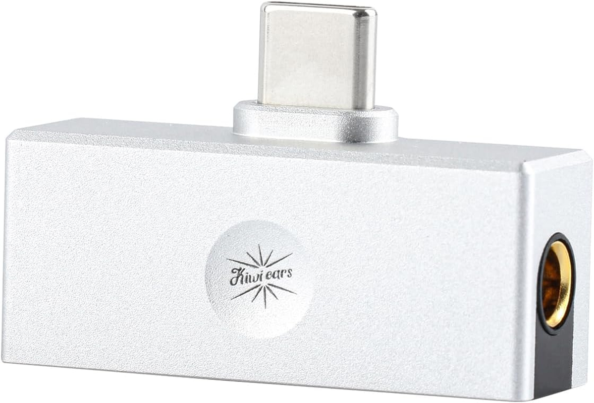 Linsoul Kiwi Ears Allegro Mini Portable IEM DAC, in Ear Monitor Amplifier, USB C to 3.5/4.4Mm Output, with Custom Chip, High Resolution 32Bit/384Khz, Hifi Earbuds Amp for Phone/Pc image number 5