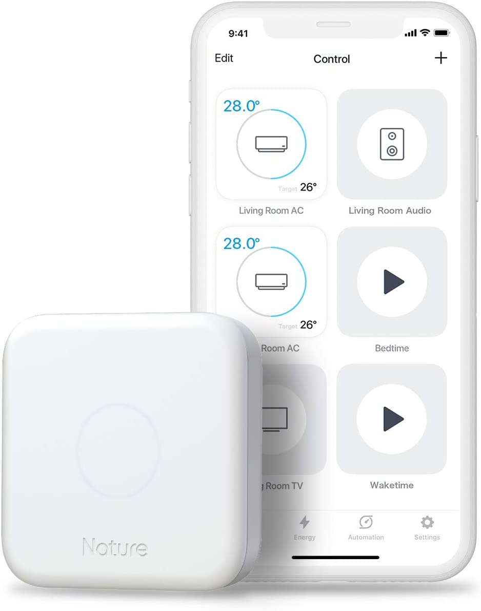 Nature Remo 3 | Smart Universal Remote | Control Air Conditioner, TV, Lighting | Compatible with Alexa, Google Home | Humidty, Light, Motion Sensors Embedded | 2.4 Ghz Wi-Fi Only image number 3