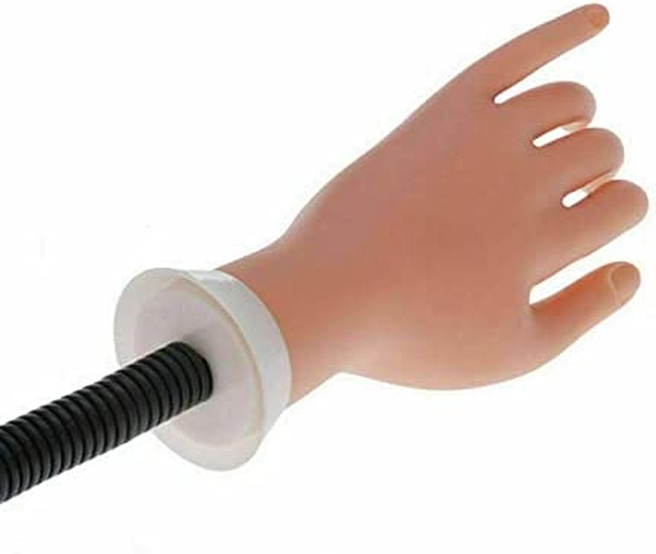 Flexible Nail Art Practice Training Model Trainer Hand Refit Replace Tip (Nail Trainer B + 500 False Nail Tips) image number 2