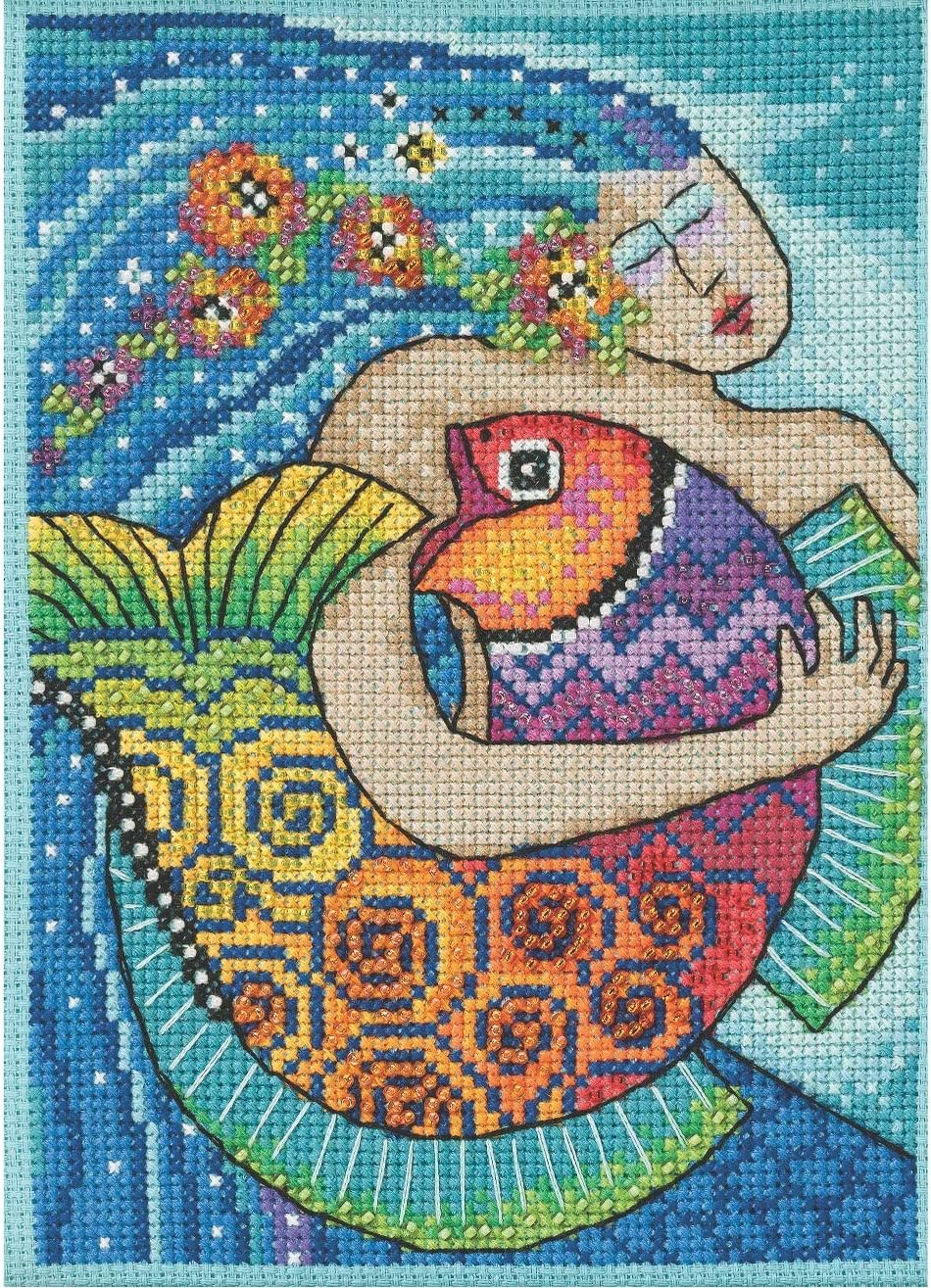 Mill Hill Counted Cross Stitch Ocean Song, Multicolor image number 1