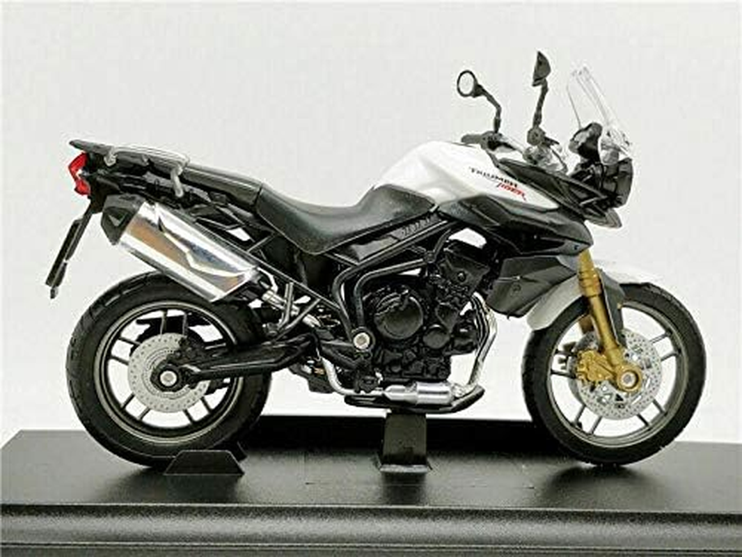 Welly 1:18 Triumph Tiger 800 Motorcycle Bike Model Toy New in Box image number 2