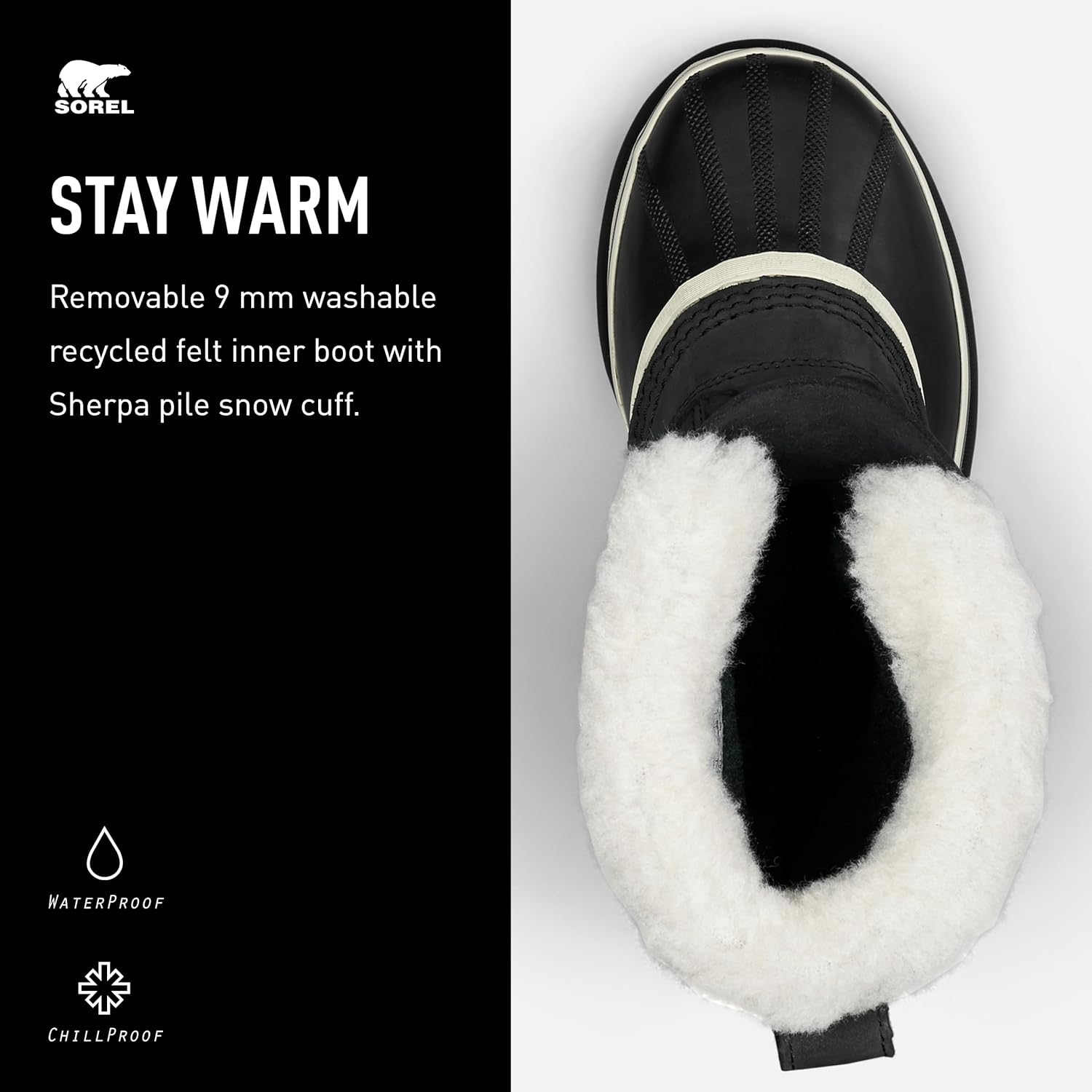 SOREL Women'S Caribou Waterproof Boot image number 1