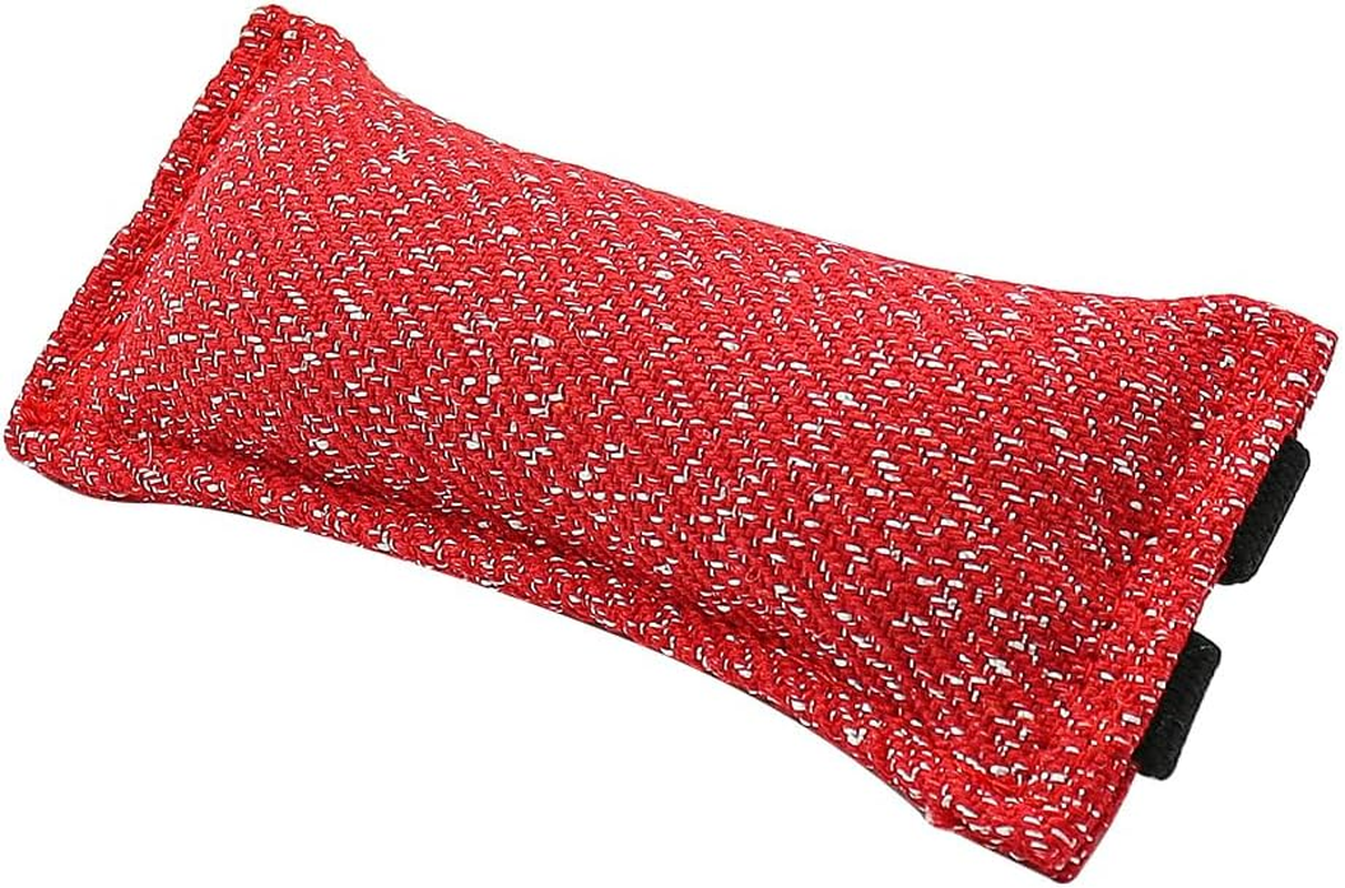 POFET Dog Tug Game Dog Bite Tug, Durable Dog Tug Game, Jute Bite or Medium to Large Dogs, Interactive for Tug of War, Fetch, Puppy Training, Interactive Play image number 2