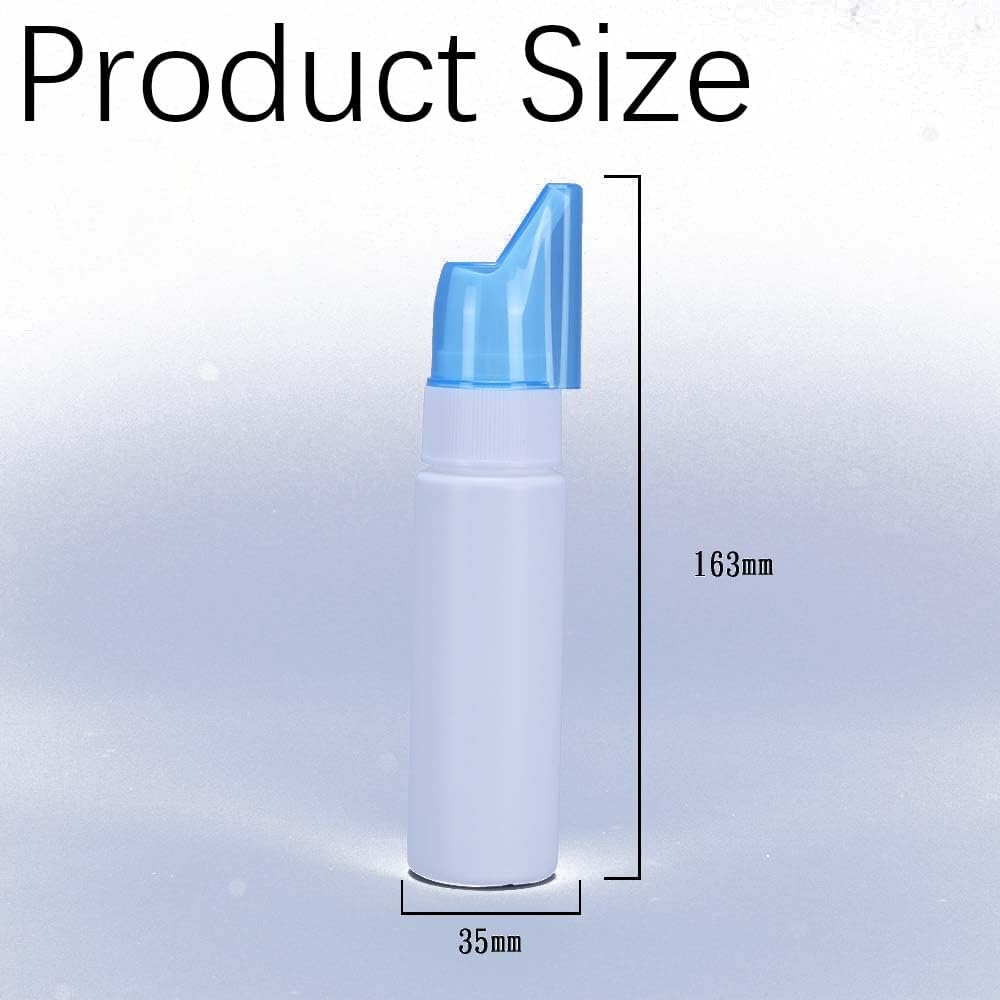 5Pcs Portable Mini Spray Bottles Refillable, Travel, Sinus Rinse and Daily Congestion Relief, Lightweight Reusable Nasal Cleaner with Mist Nozzle, Travel Size Spray Containers(80Ml) image number 4