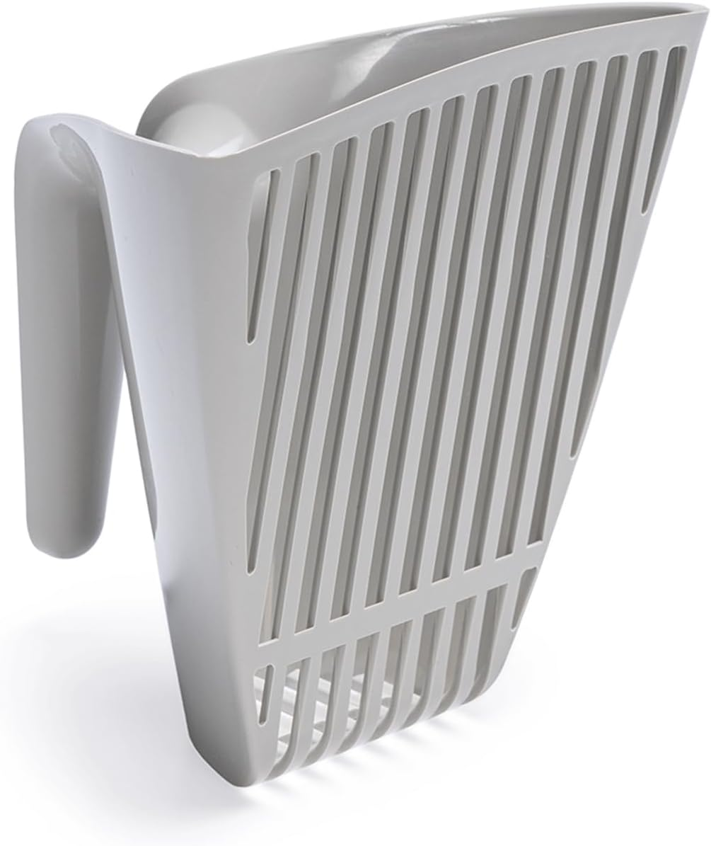 Karlie 522873 Cat Litter Scoop Sift Eco L 13.3 W 10.6 H 15.5 Cm Grey