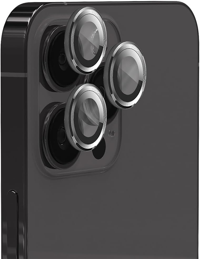 EFM Camera Lens Armour Suits Iphone 15 Pro/15 Pro Max - Carbon image number 4