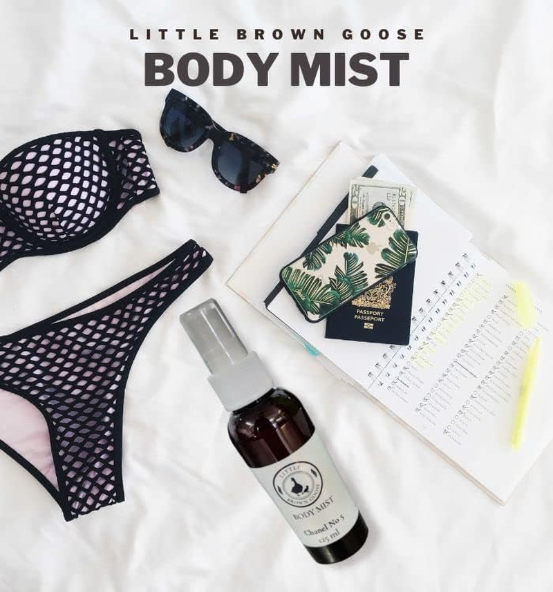 Little Brown Goose Lotus Flower Body Mist 125Ml. Hydrating Body Fragrance Spray Containing Pure Argan Oil image number 5