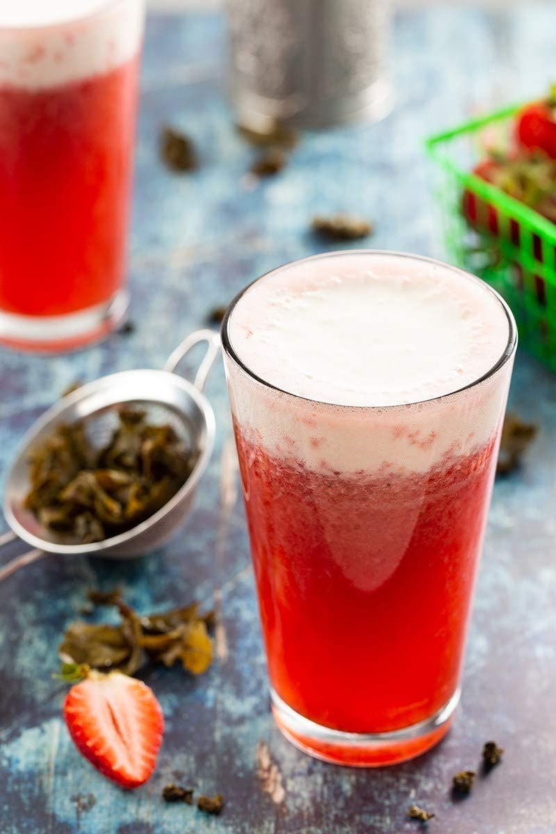 Strawberry Fruit Powder Natural 100G | NON GMO | Gluten Free | Vegan | Plant-Based Versatile Sweet Sour Flavour -Baking, Smoothies, Beverage Flavouring, Natural Colourant