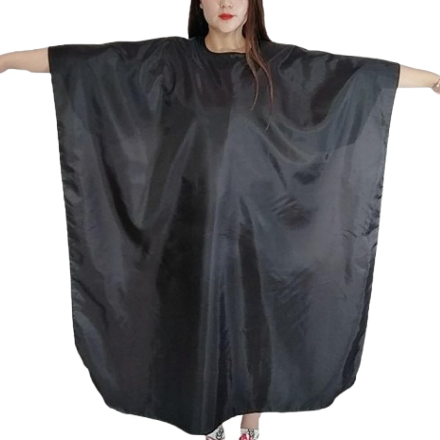 Full-Length Hair Cutting Cape with Velcro & Tie Adjustment