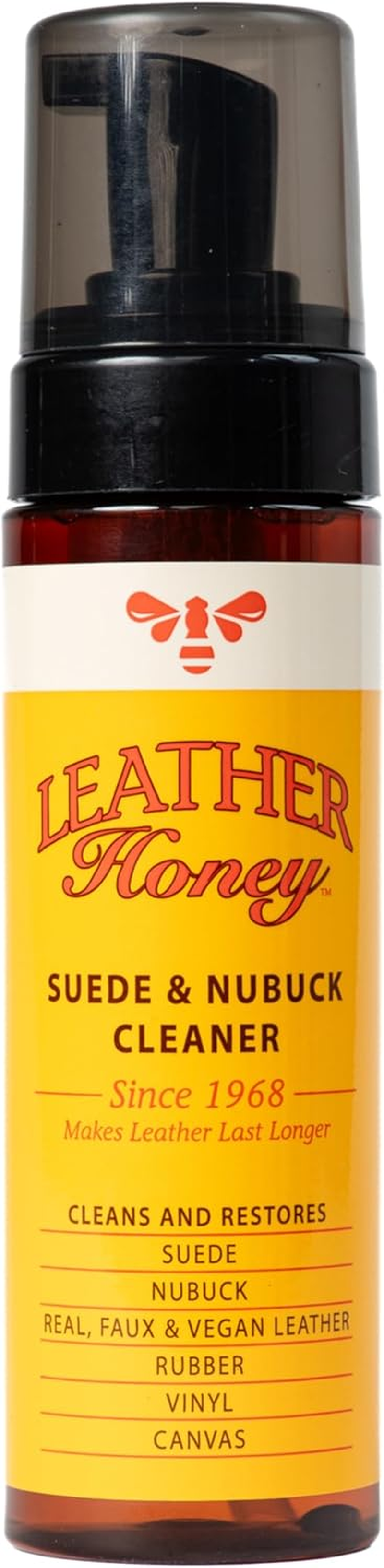Leather Honey Suede Cleaner: Non-Toxic Suede & Nubuck Care, Made in the USA since 1968. Clean and Restore Suede & Nubuck Shoes, Boots, Jackets, Uggs, Bags, Purses and More. Safe for Any Color &