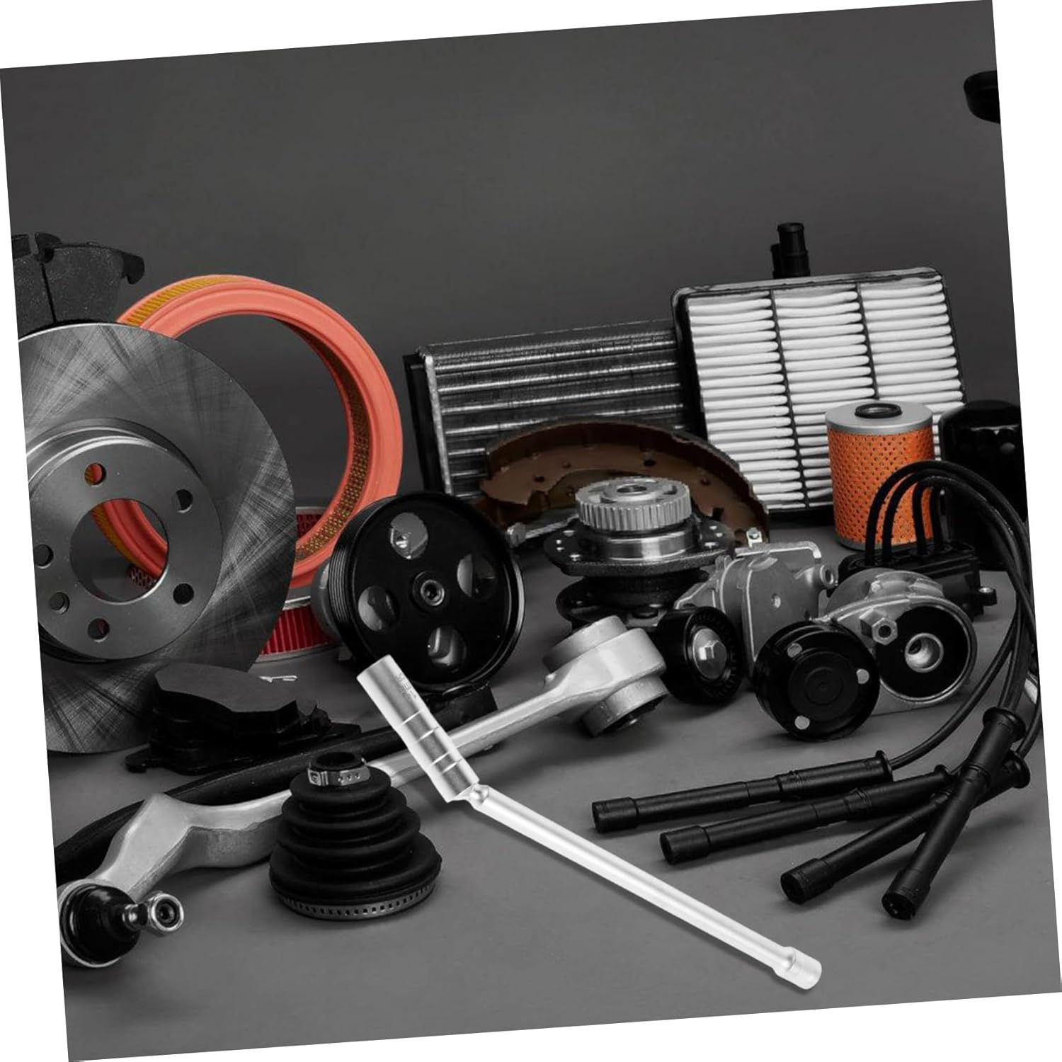 Anneome Magnetic Spark Plug Socket Tool 14Mm Thin Wall Removal for Automotive Repair