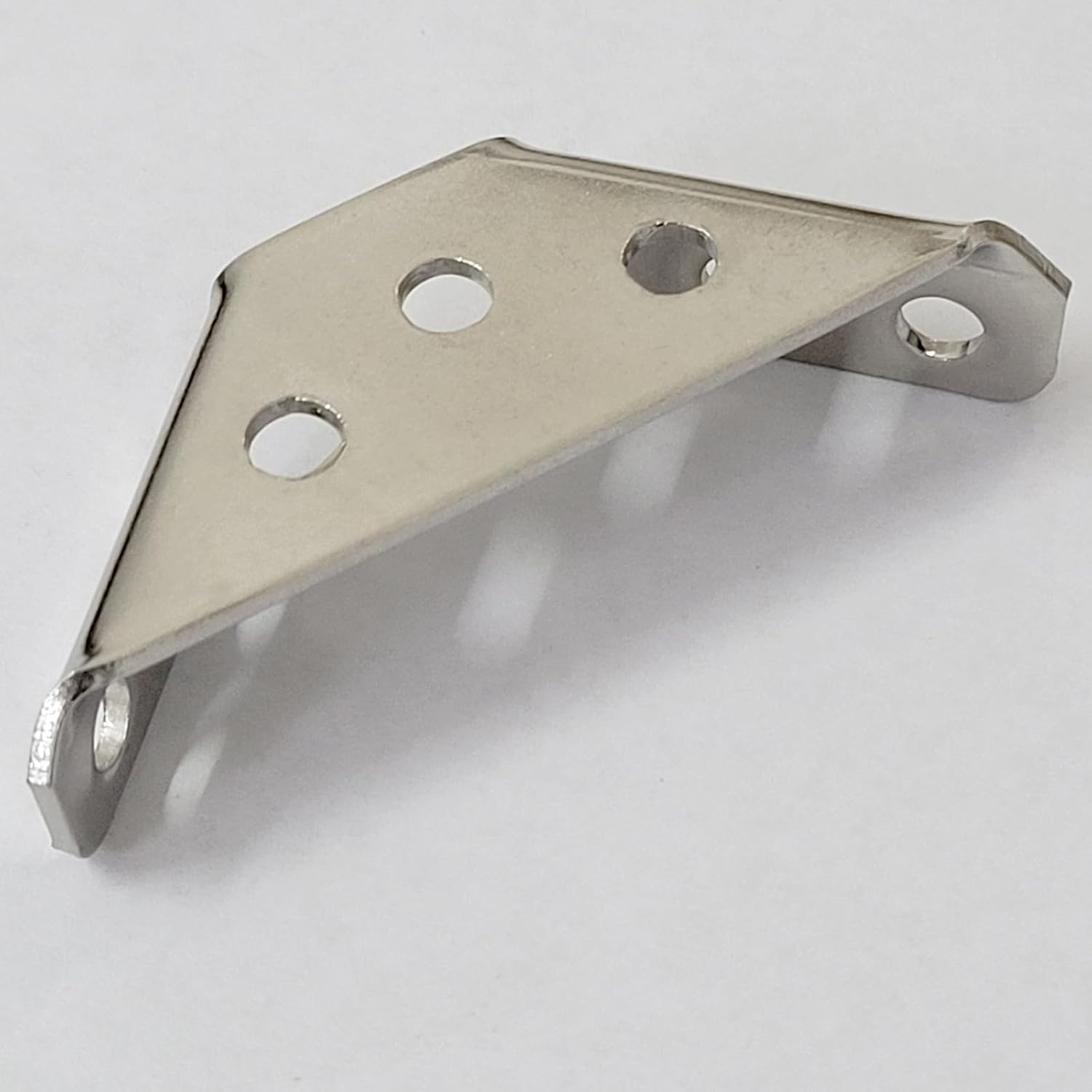 Stainless Steel Thickness Multifunction Triangle Corner Brace, Universal Furniture Corner Connector Angle Bracket Support with Screws Angle Fasten Connector Furniture Triangle Support Frame (96) image number 6