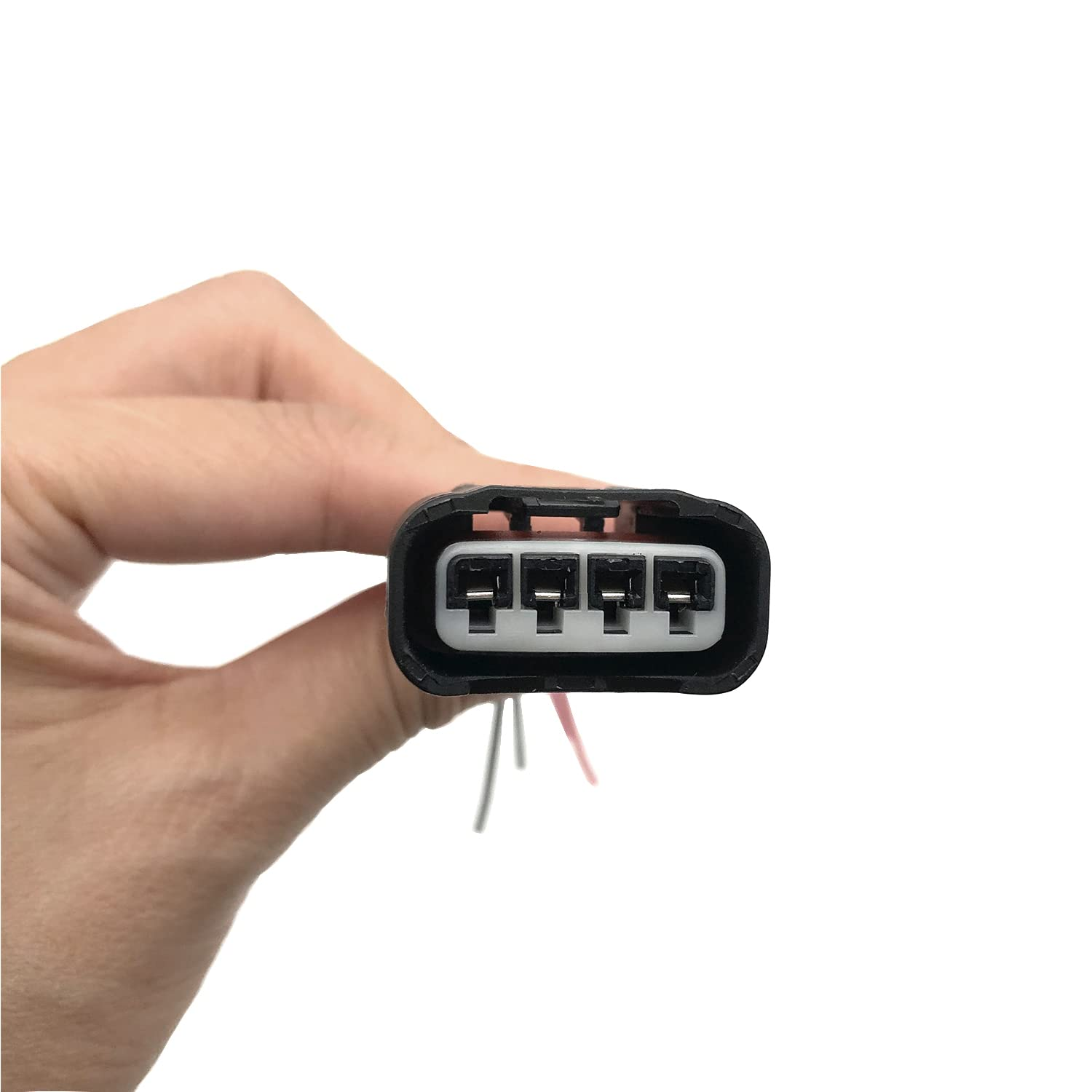 4Pcs Ignition Coil Connector Compatible with Toyota Camry Corolla Highlander, Scion Tc,Sienna - Replace 90980-11885 Ignition Coil Female Connector Plug Harness Pigtail