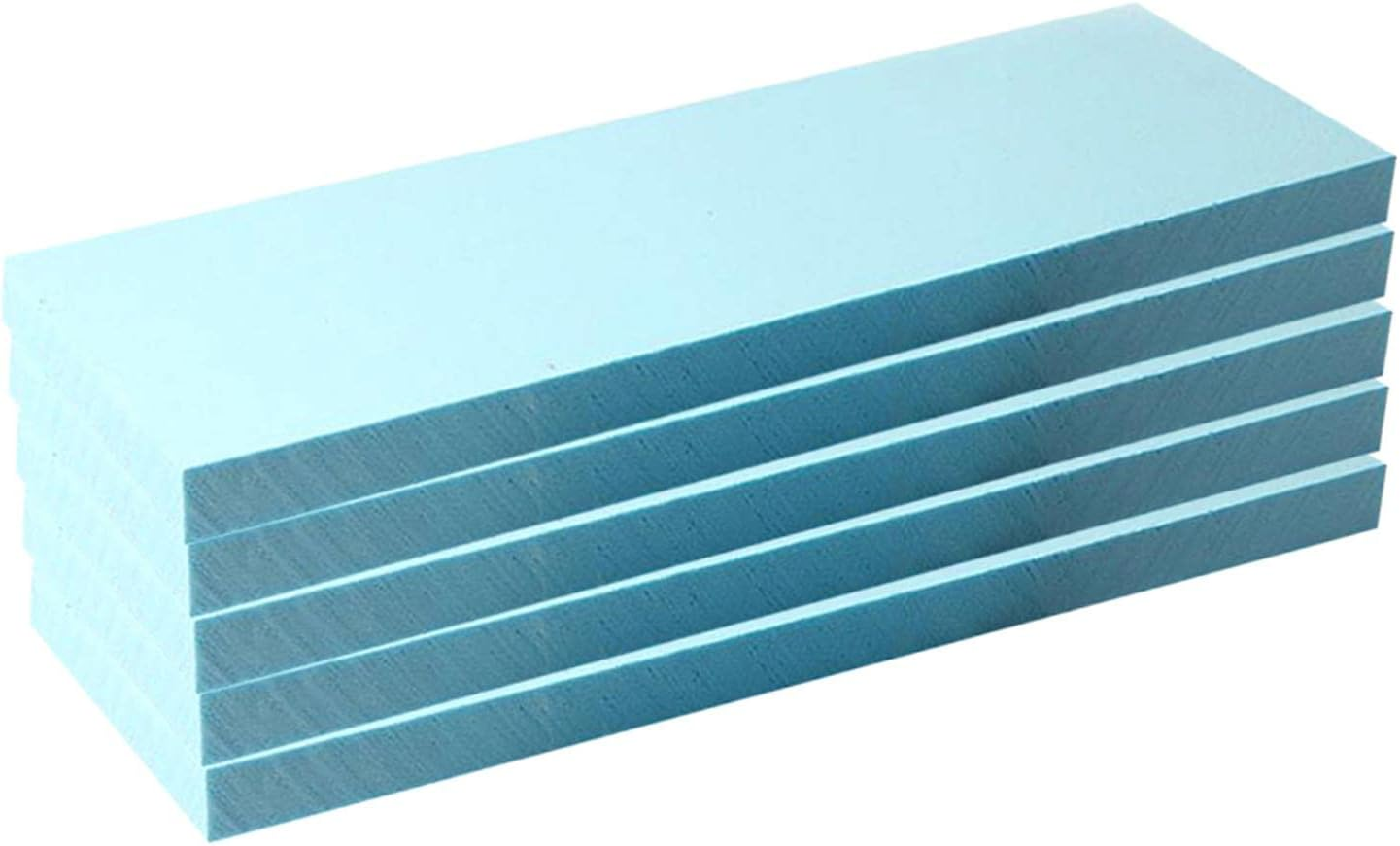 5Pcs/Set High Density Blue Color Foam Slab Plate Board DIY Model Diorama Building image number 1