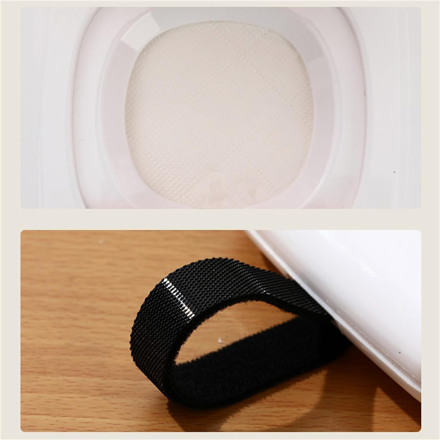 1Pc Gray Travel Wipe Holder Reusable Wet Wipe Container Box Strollers Hanging Dispensers Refillable Wipe Case Safe Wet Storage Wipe Holders Wipes and Holders image number 6